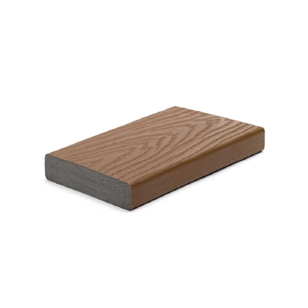 Trex 269301 Select 2-in x 6-in x 20-ft Saddle Square Composite Deck board