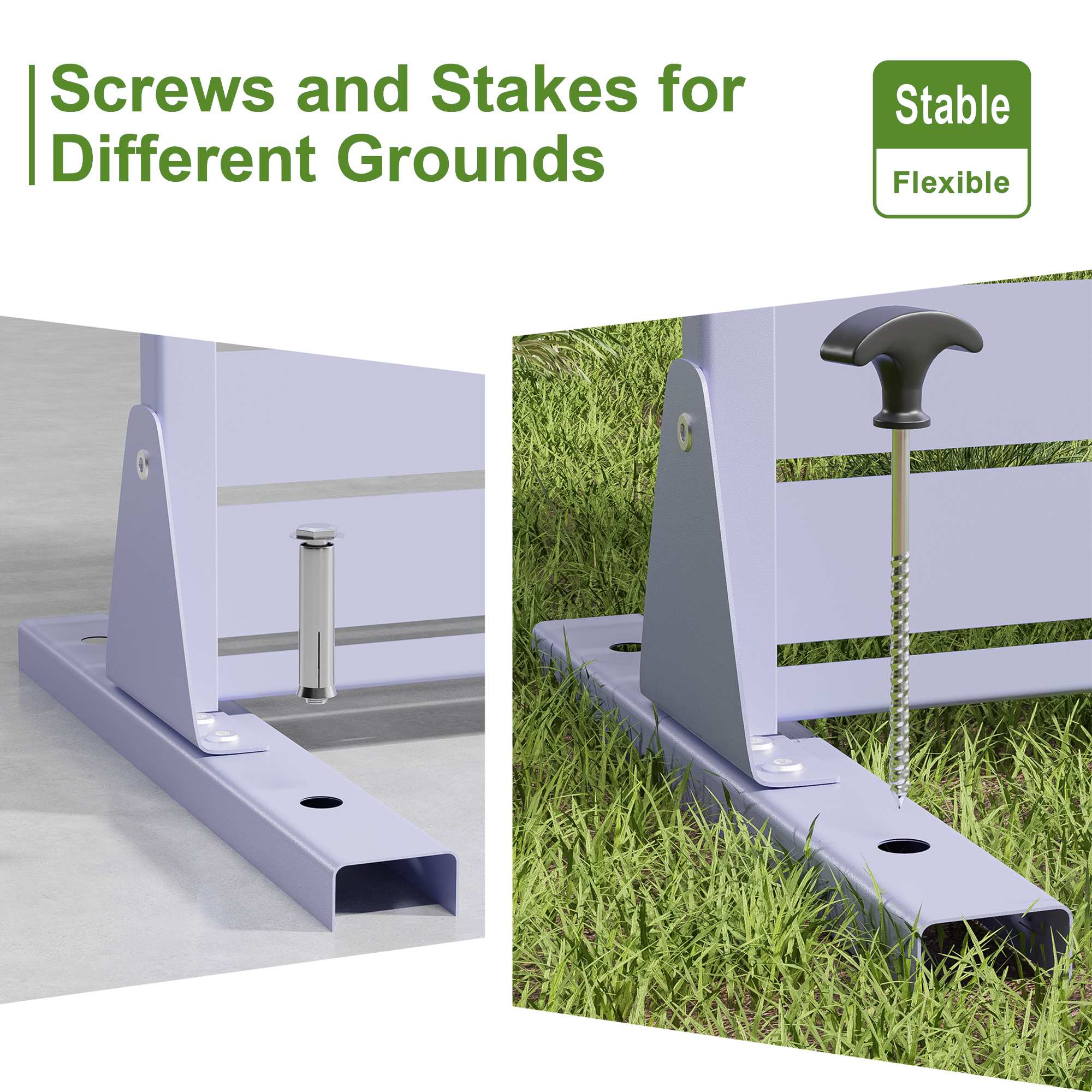 Misty Moon LW0406-SYJPF-60 Outdoor-Privacy-Screen - View #7