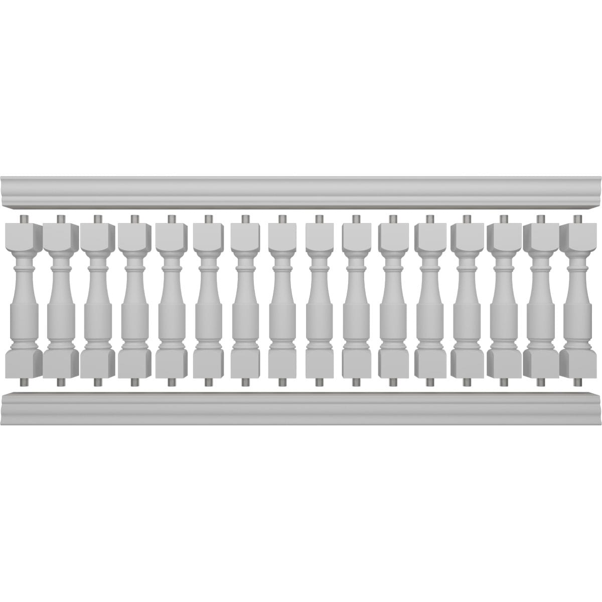 Ekena Millwork BALK42X108HMA railings - View #5