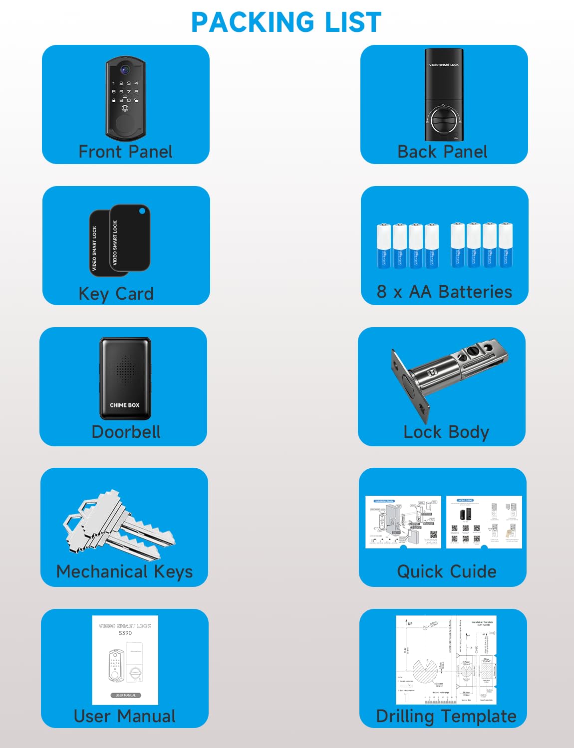 DYRCJ LDY0804E254 Electronic-Door-Locks - View #9