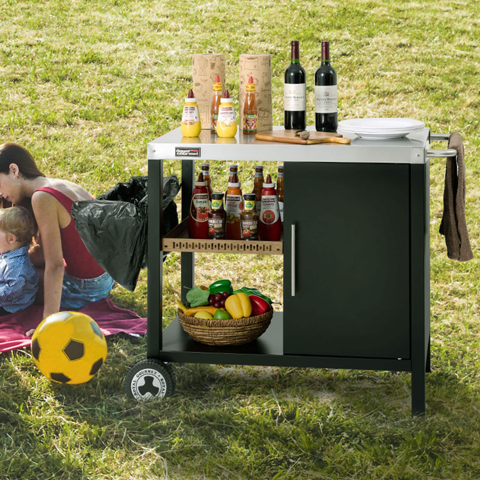 Royal Gourmet PC3402S Grill-Carts-Grill-Stands - View #11