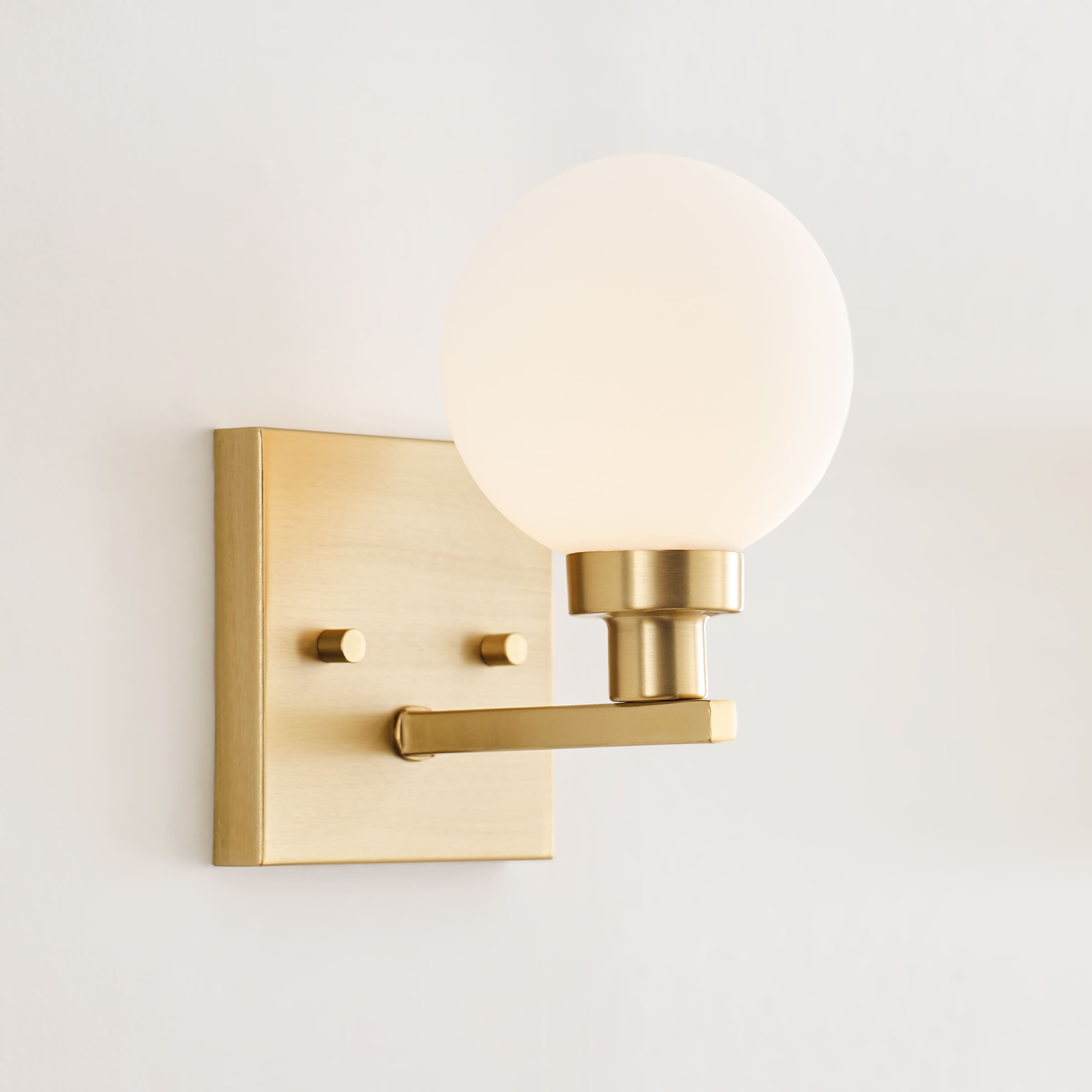 Generation Lighting 4161601-848 Clybourn 5-in 1 -Light Satin Brass Modern/contemporary Vanity light