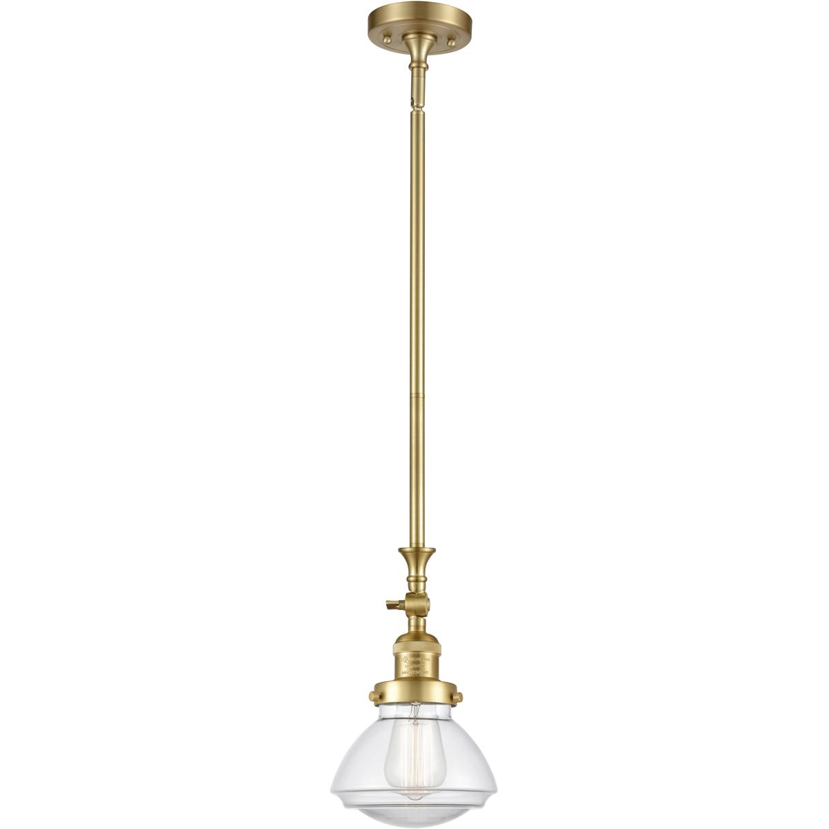 Innovations Lighting 1887006 206-SG-G322-LED Franklin Restoration Olean Mini Pendant
