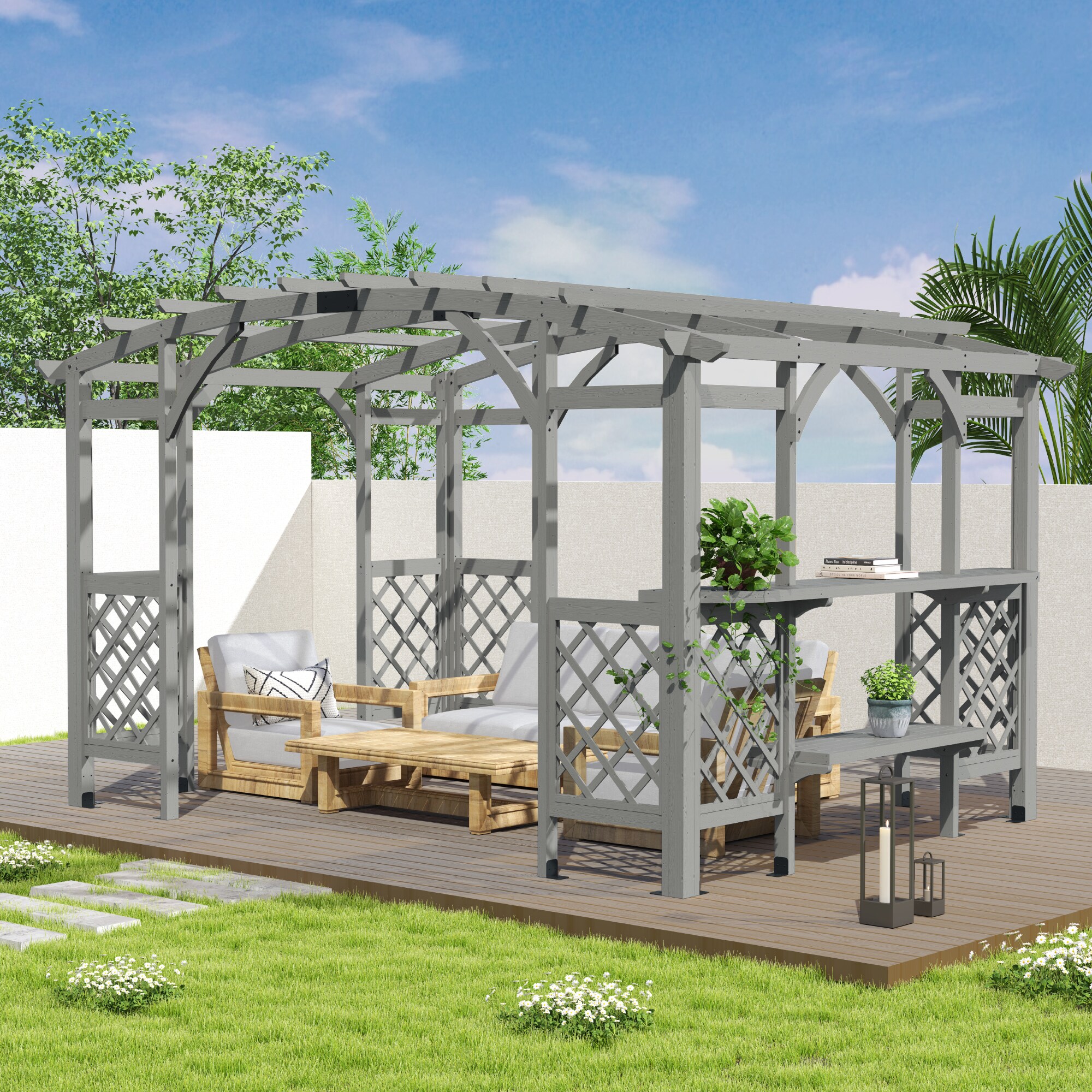  ZPPLMTB-1014-H-WL3 Pergolas-2 - View #7