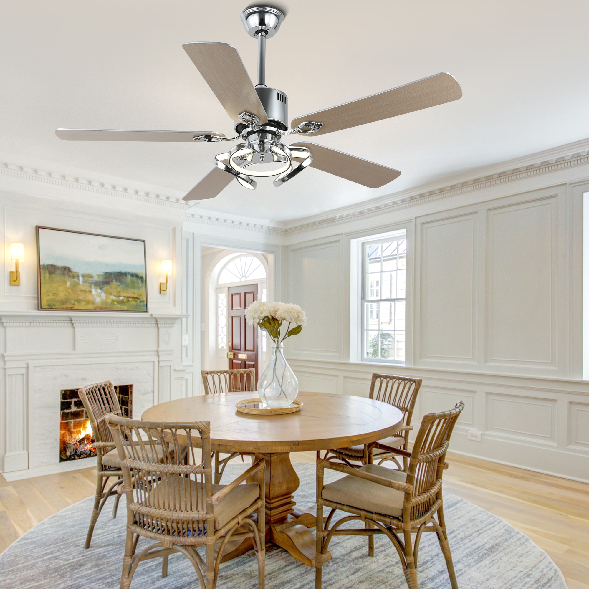 Oaks Decor DC5217OKEL-C Ceiling-Fans - View #5