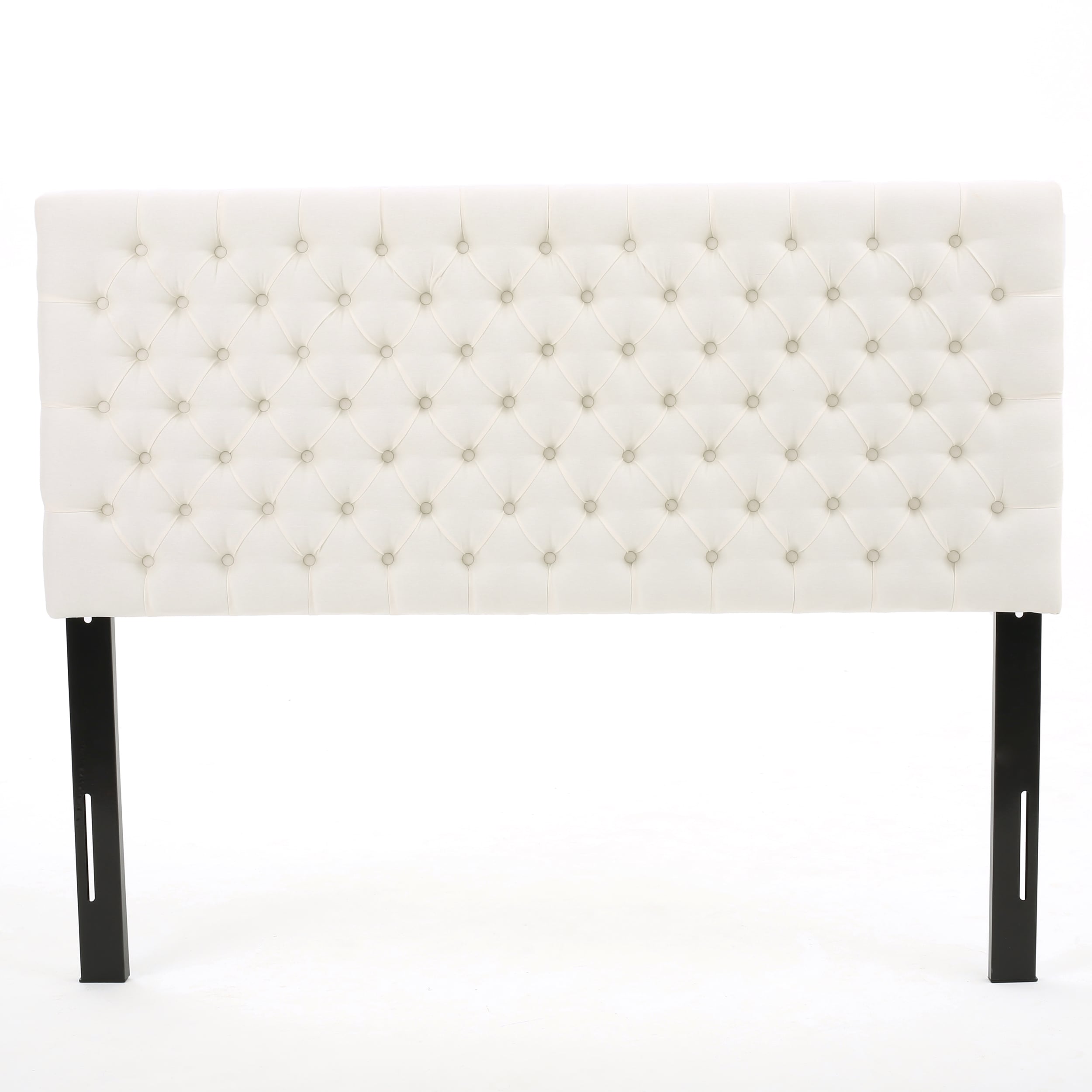 Best Selling Home Decor 298904 Ivory Full/Queen Polyester Upholstered Headboard