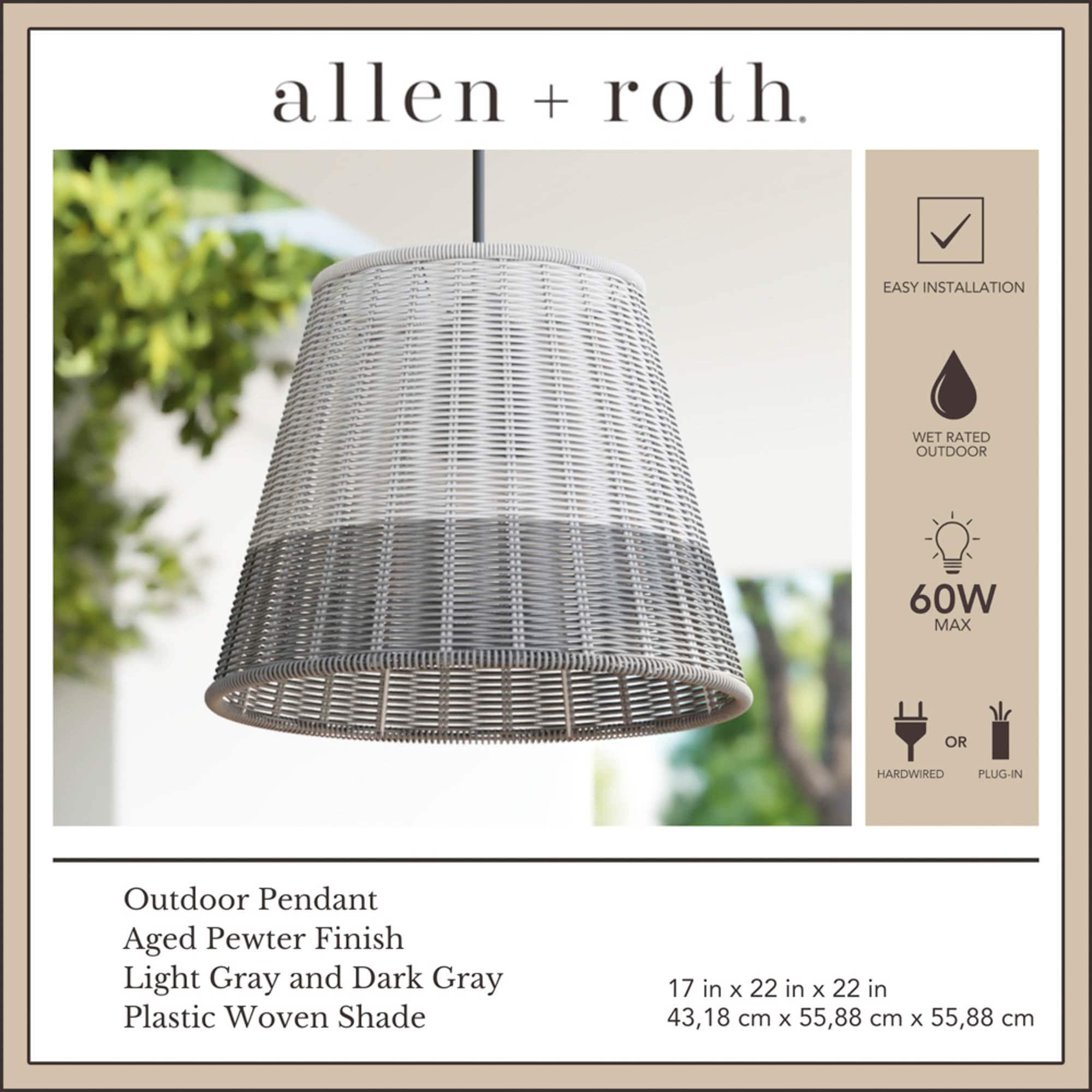 allen + roth 43035 Pendant-Lights - View #3