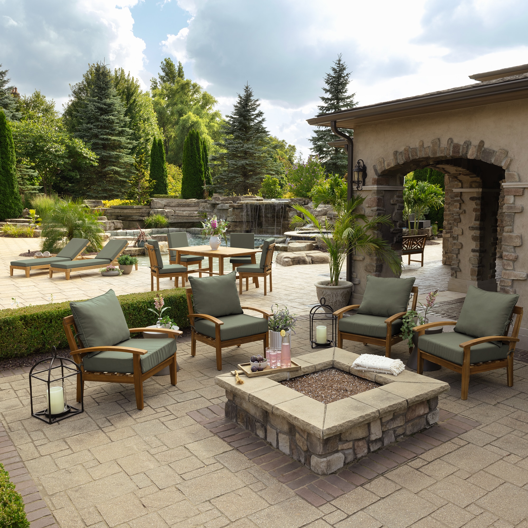 ARDEN ZR0FF79A-DKZ1 Patio-Furniture-Cushions - View #6