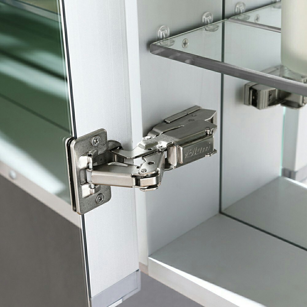 Elegant 24x36 Frameless LED Mirrored Medicine Cabinet with Digital Clock