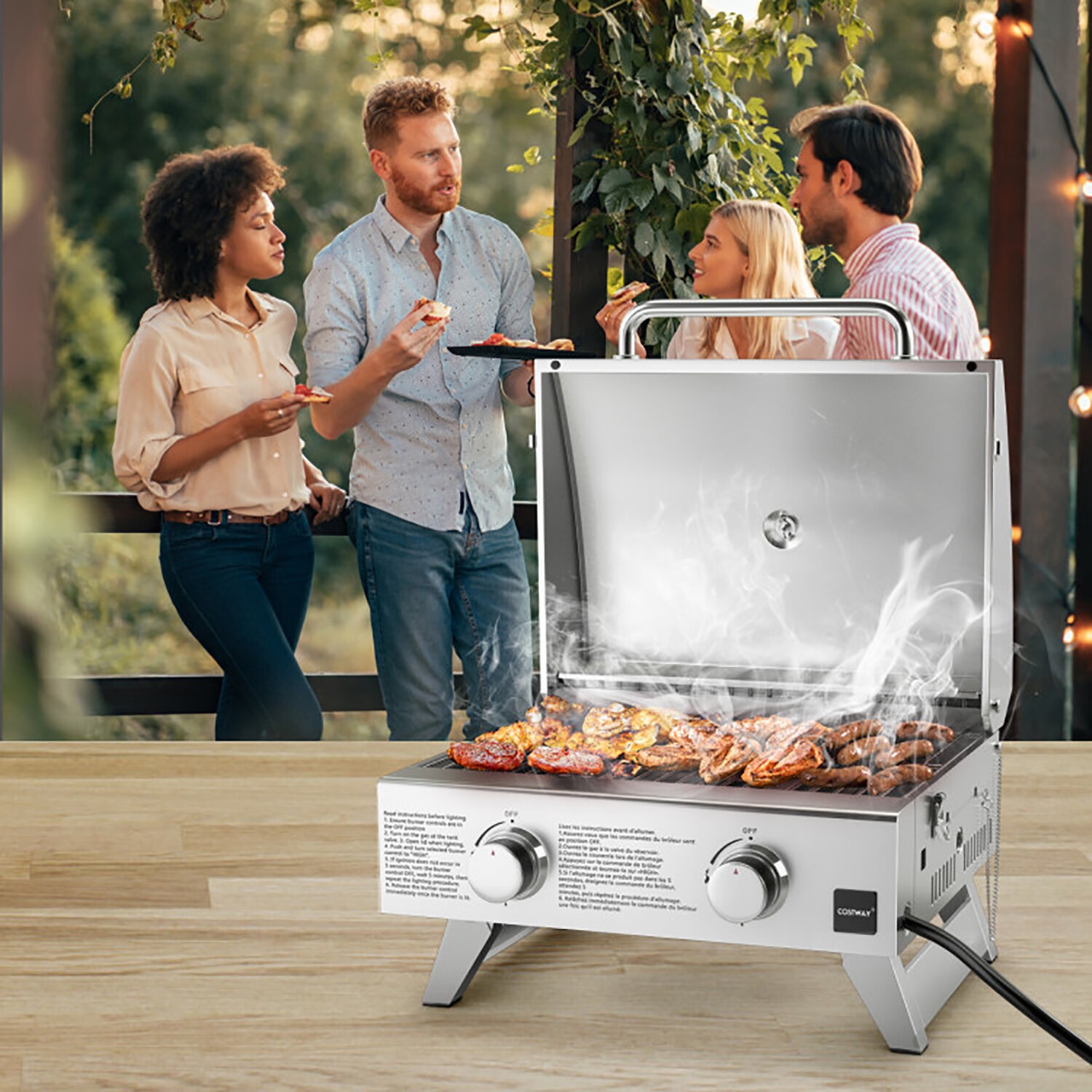 GZMR MO-NP11463SL Tabletop-Grills - View #6