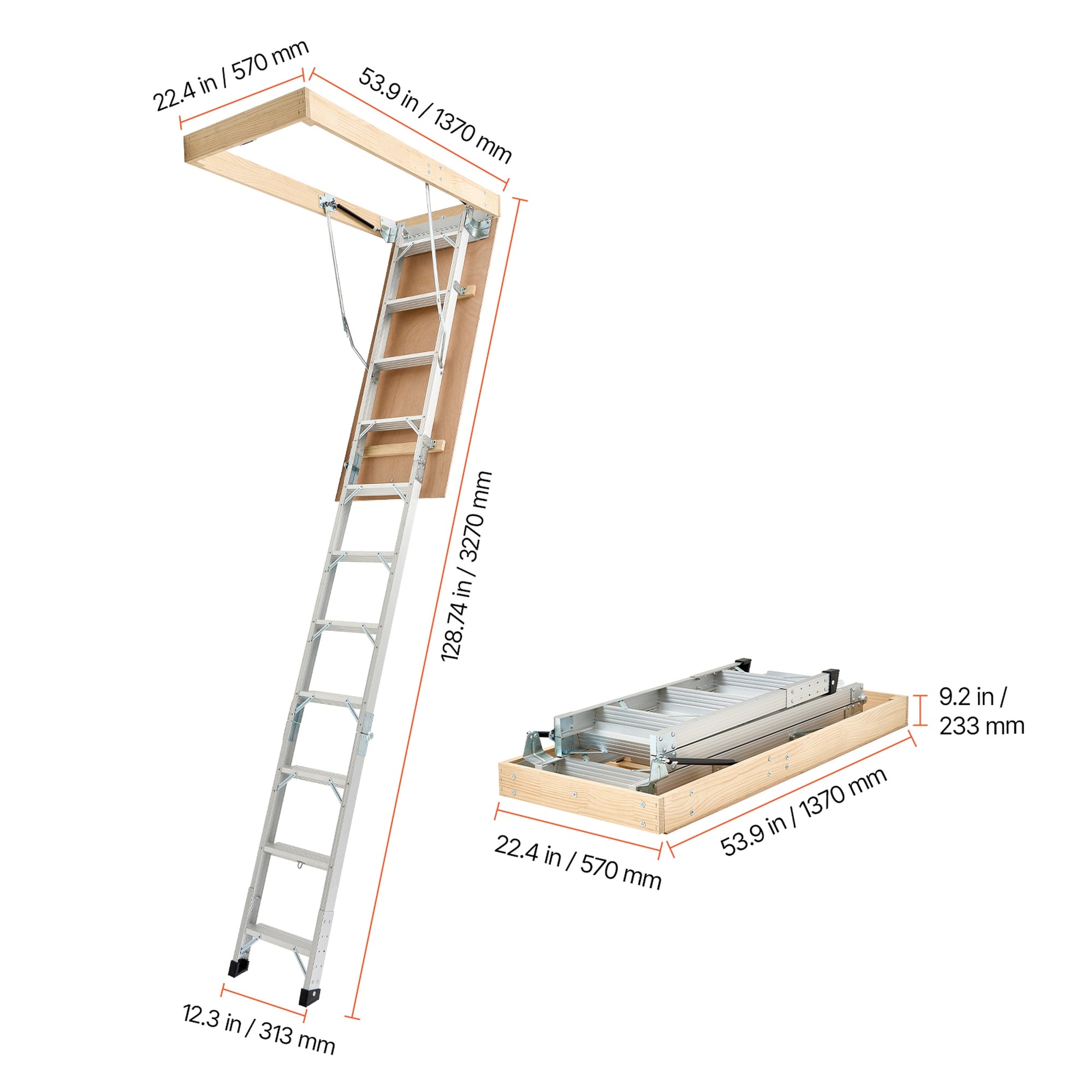 HyperDrop Cart B-2B6R9X6X7P0B Multiposition-Ladders - View #4