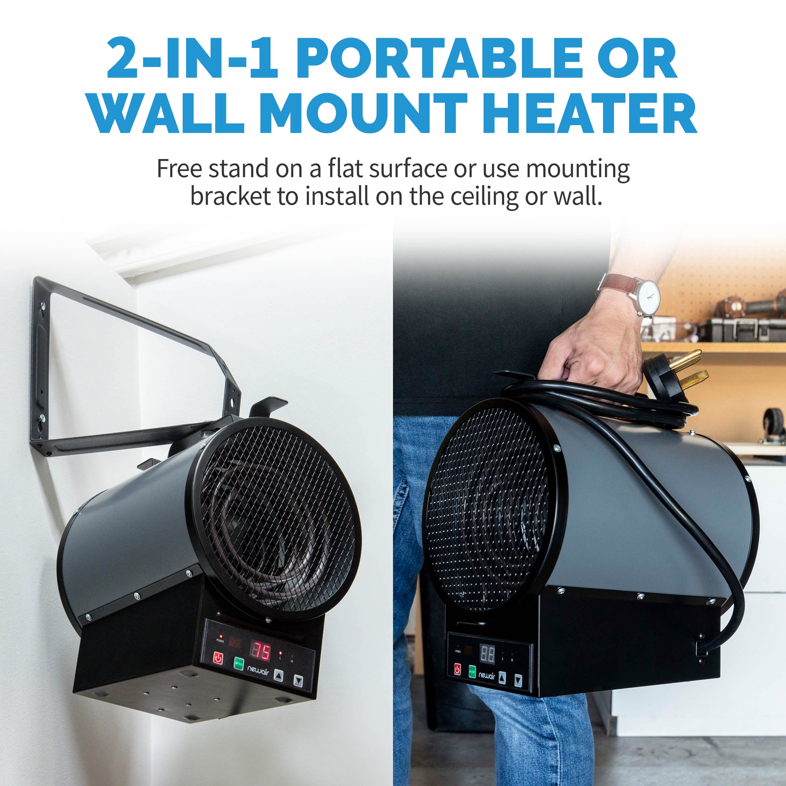 NewAir NGH500GA00 Electric-Garage-Heaters - View #2