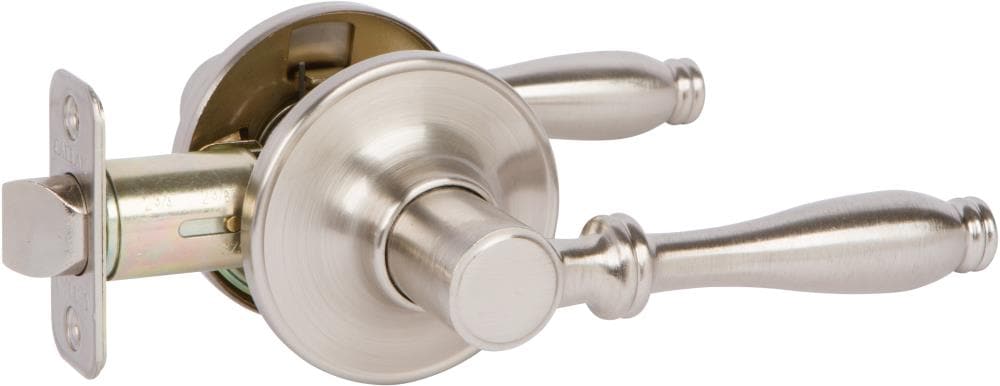 Delaney Hardware ST5011 Silona Satin nickel Universal Interior/Exterior Hall/Closet Passage Door Handle
