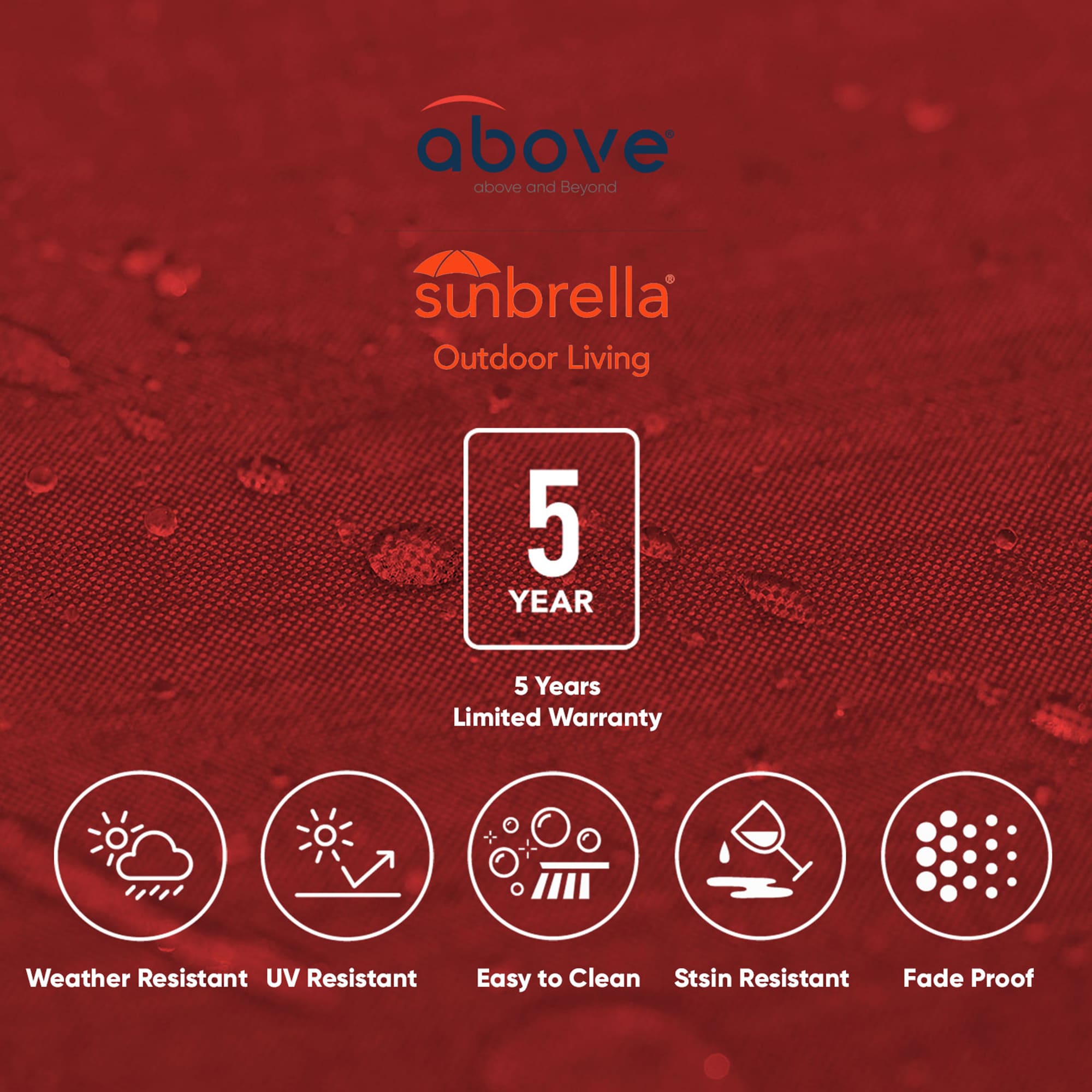 Above AB-H11-R Umbrellas-2 - View #3