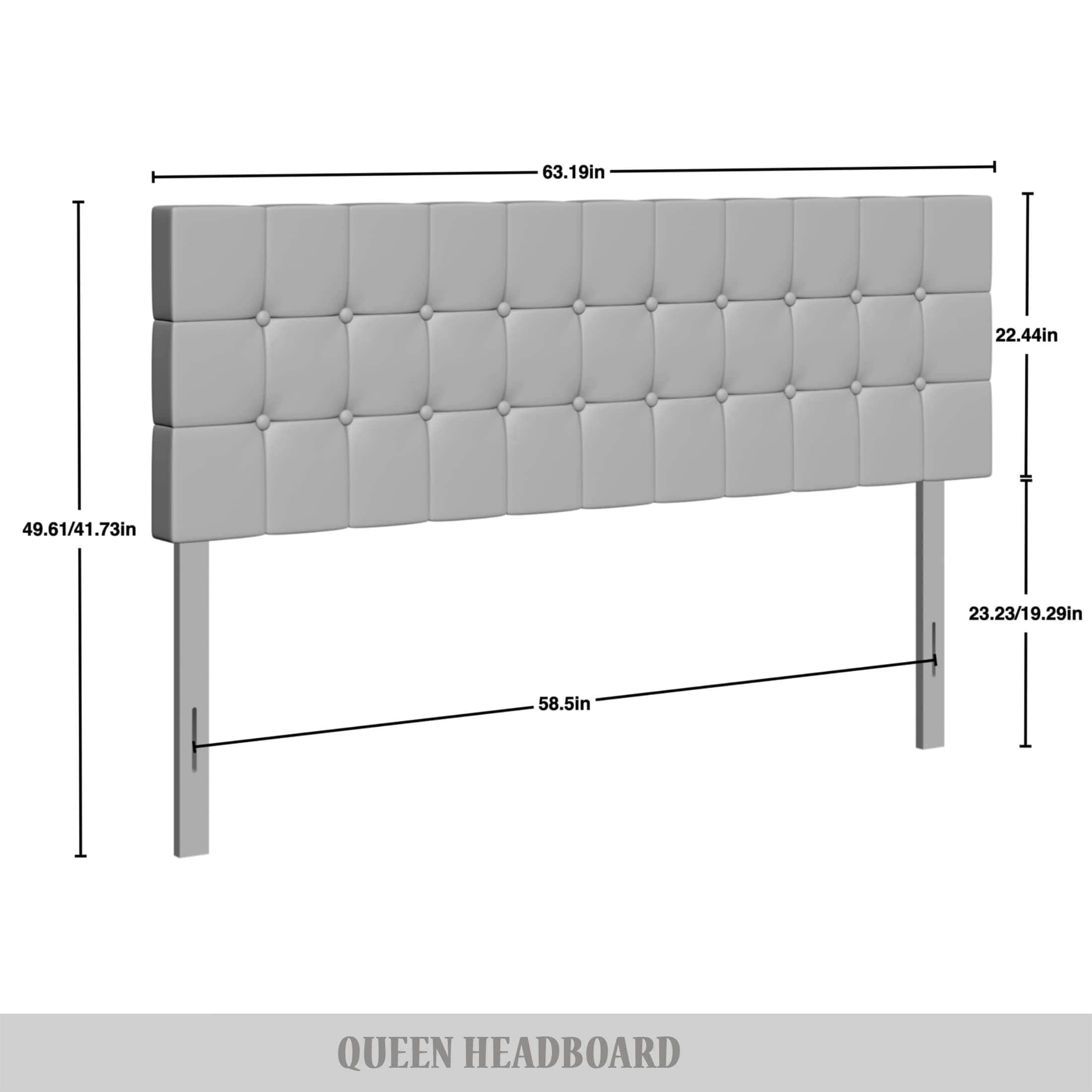 CasePiece C8377QUHB-BK-LN Upholstered-Headboards - View #7