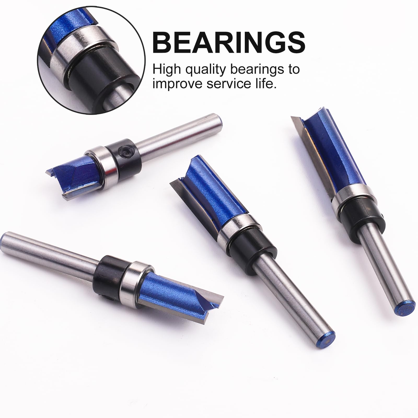 SenQWFa LDC0819C176 Trimming-Cutout-Router-Bits - View #4