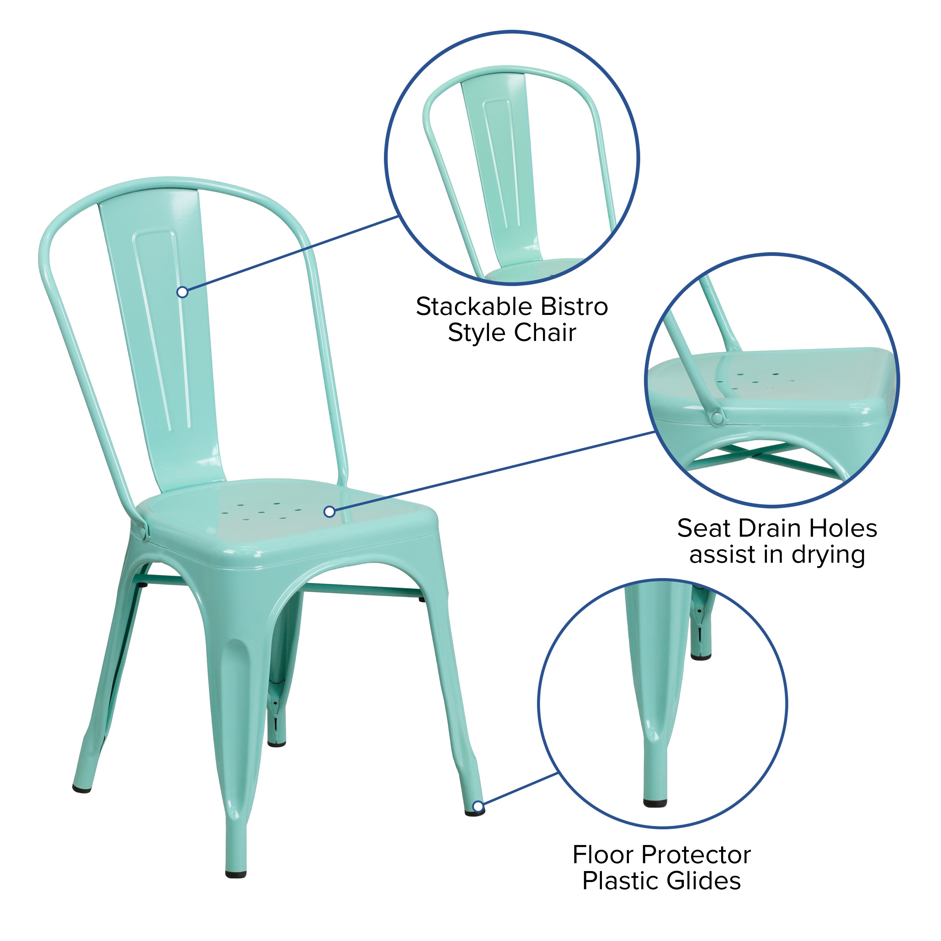 Flash Furniture 889142065517 Patio-Chairs - View #4