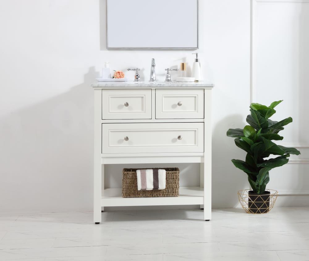 Elegant Decor FI81030WH Bath-Vanity-Combo - View #2