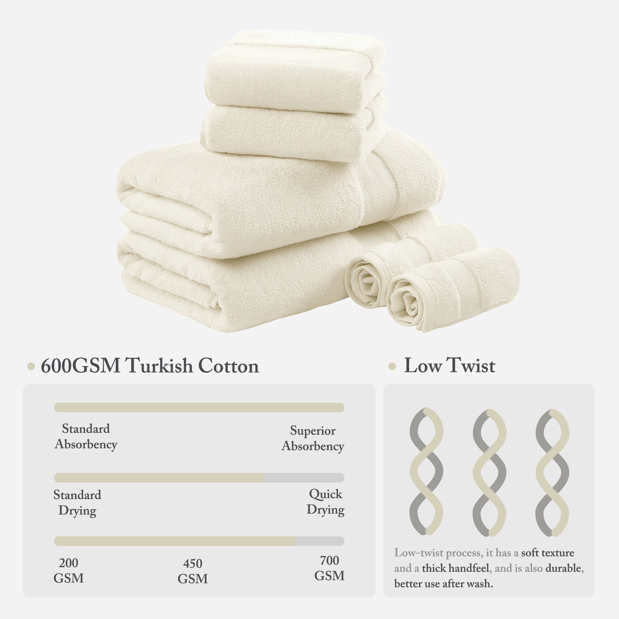 Madison Park Signature MPS73-318 Bath-Towels - View #3