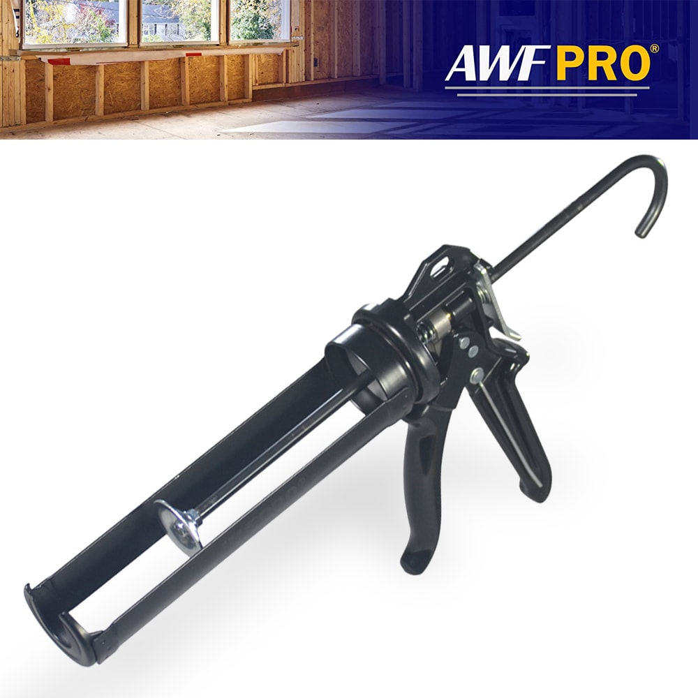 AWF PRO 10oz Cordless Antidrip Rod Caulk Gun (Bare Tool) in the Caulk