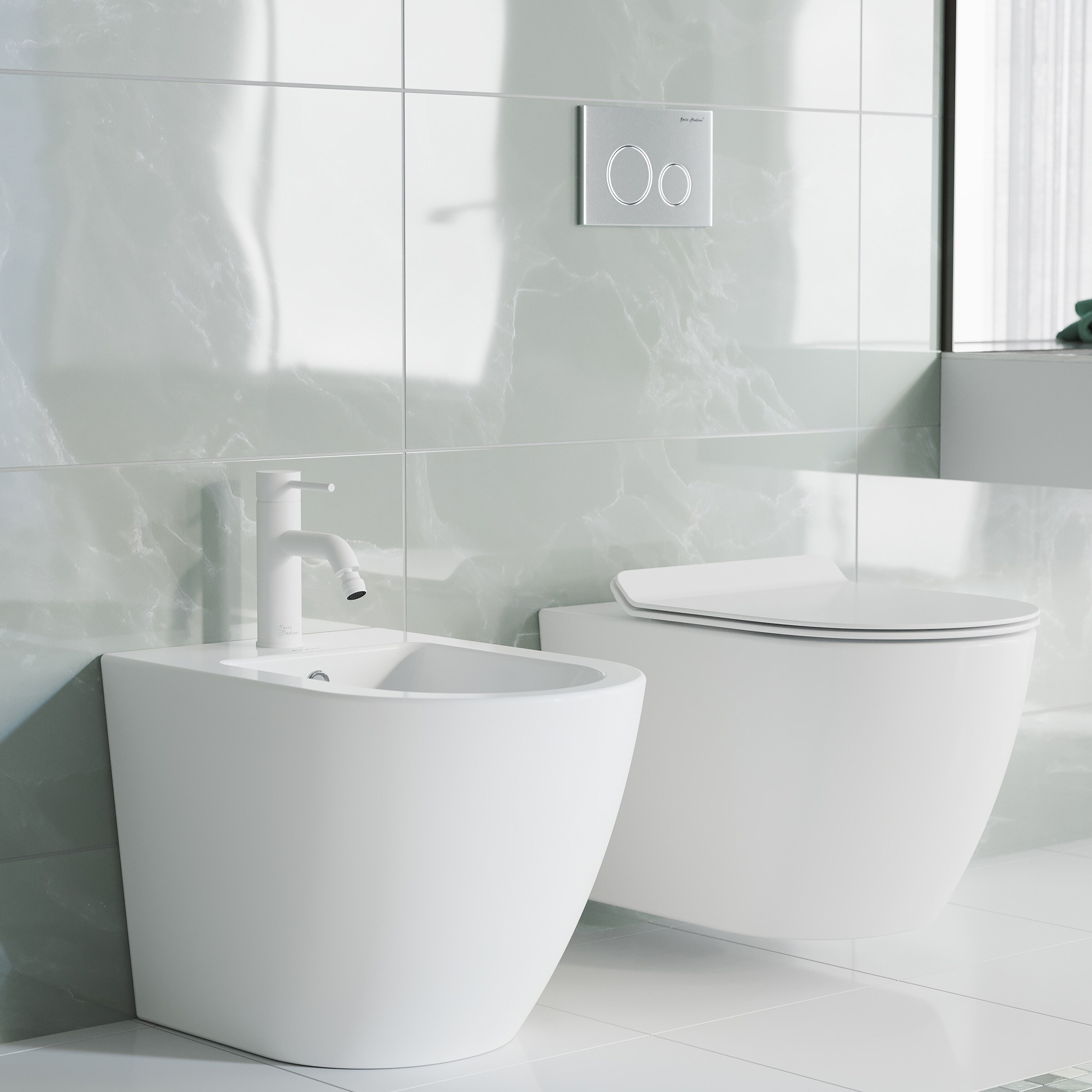 Swiss Madison SM-25-DFDIE03WH Bidet-Faucets - View #2