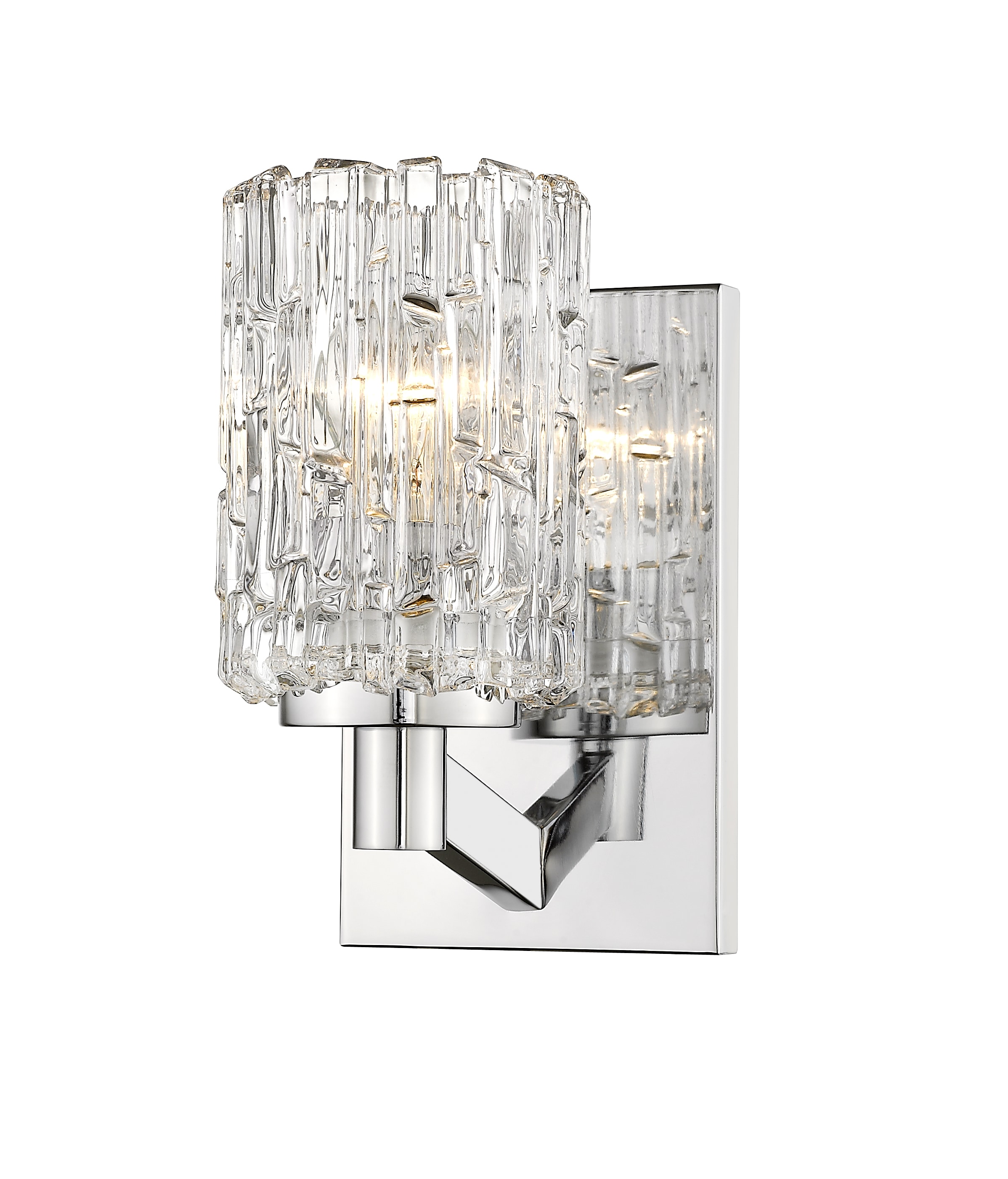 Z-Lite 1931-1S-CH Aubrey 5.25-in 1 -Light Polished Chrome Transitional Vanity light