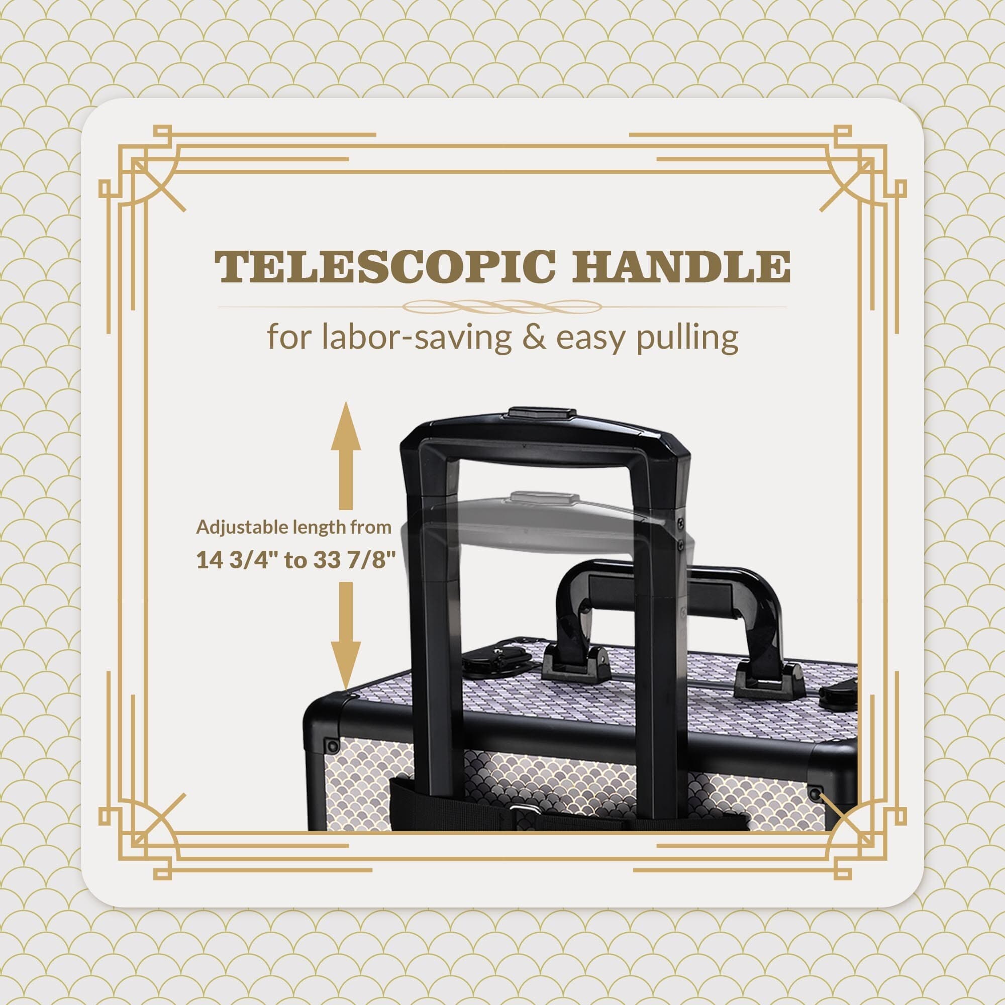 Yescom 12MKCSET-LS-AD09-LO Luggage-And-Luggage-Sets - View #3