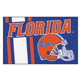 FANMATS Florida Gators 1-1/2-ft x 2-1/2-ft Blue Rectangular Indoor Door Mat FANMATS Florida Gators 1-1/2-ft x 2-1/2-ft Blue Rectangular Indoor Door Mat