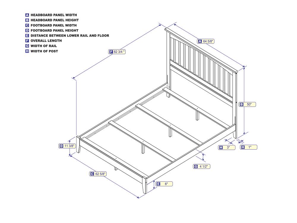 AFI Furnishings AR8741031 beds - View #6