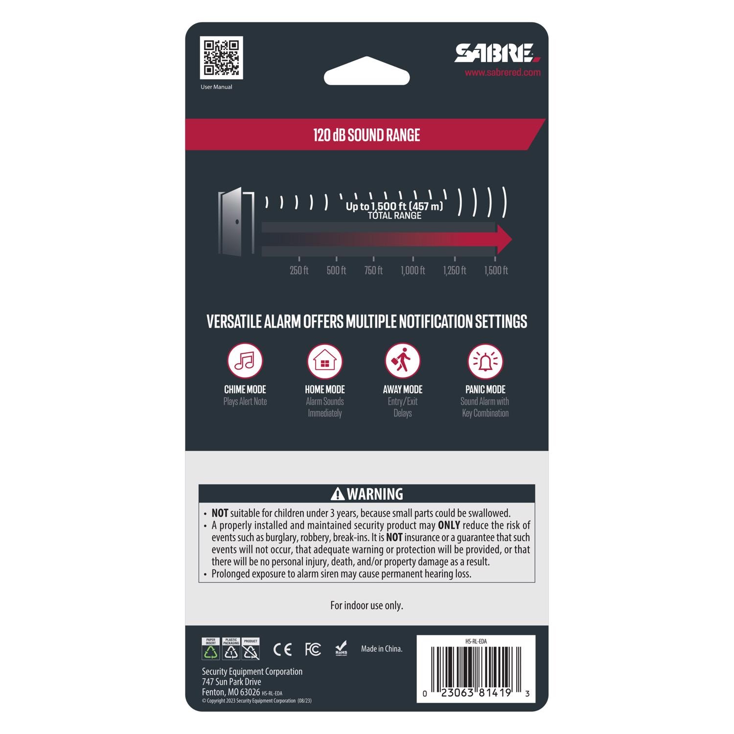 SABRE HS-RL-EDA Security-Alarm-Access - View #3