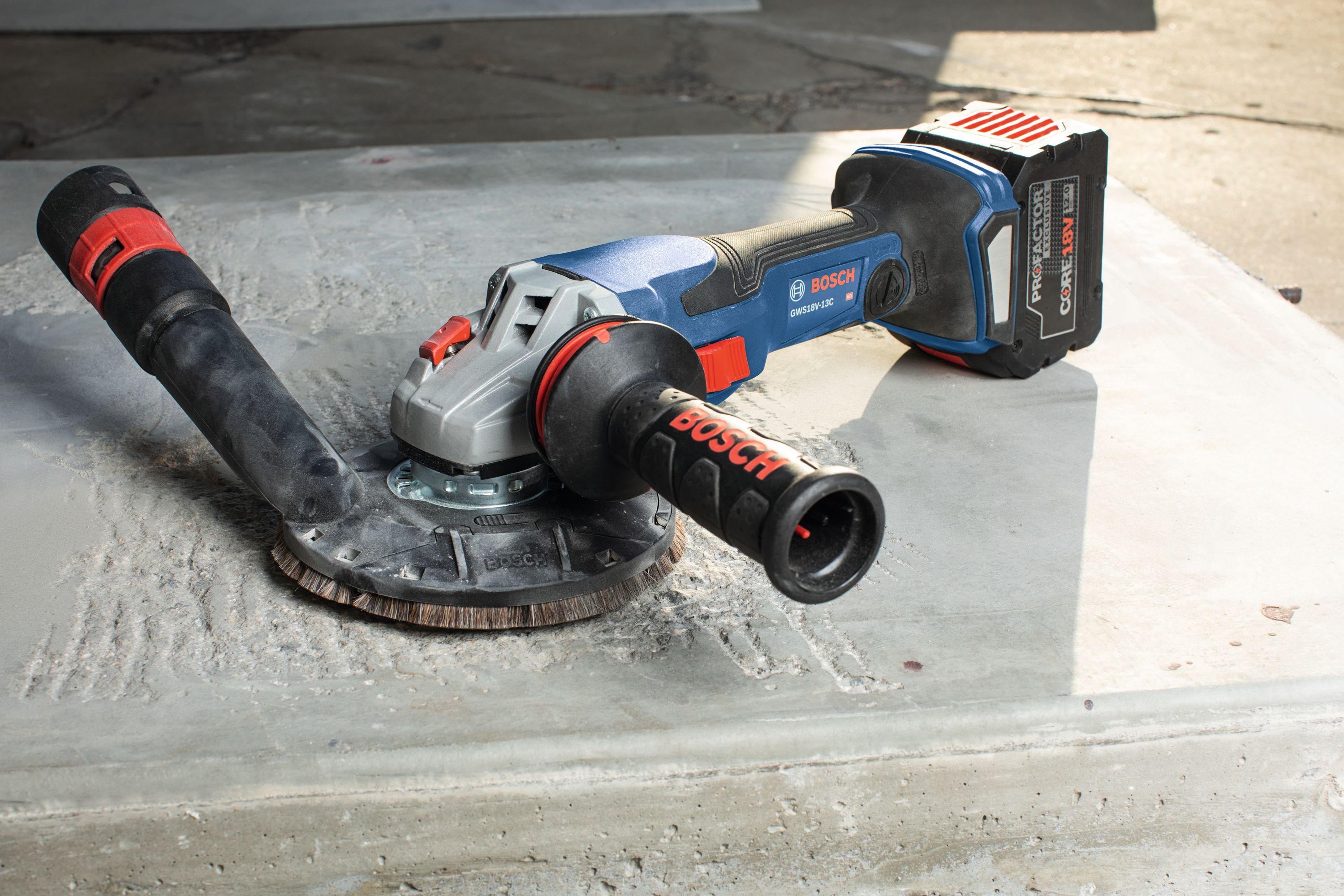 Bosch 6-in 18-volt 8 Amps Sliding Switch Brushless Cordless Angle