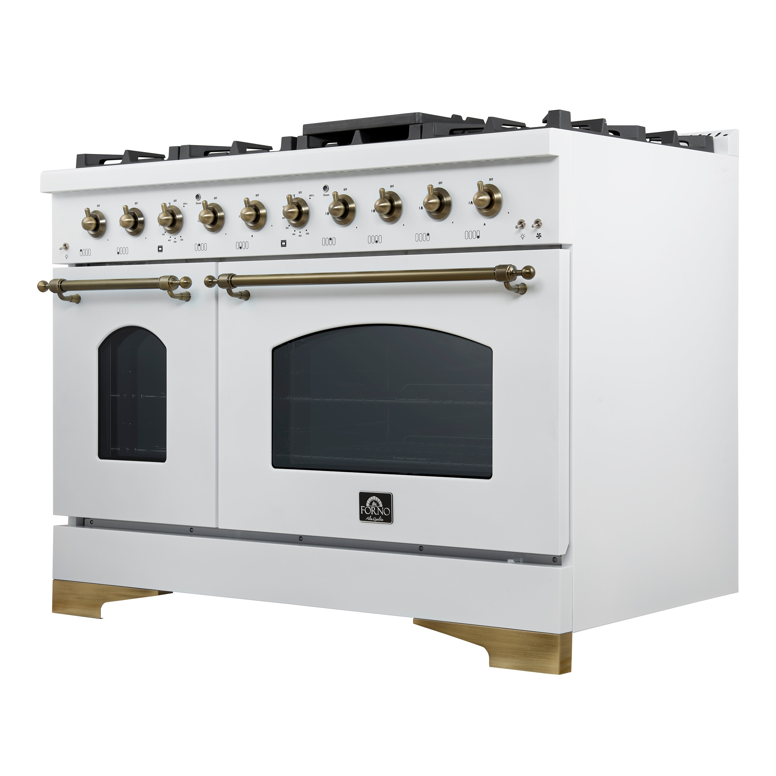 FORNO FFSGS6113-48WHT Double-Dual-Fuel-Ranges - View #2