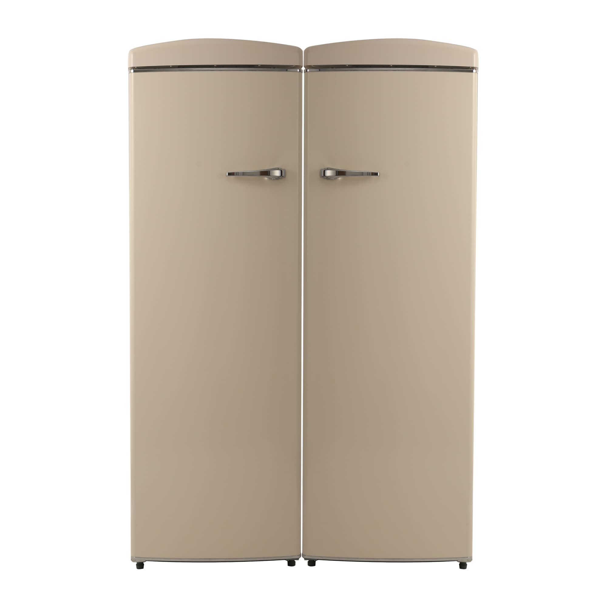 Retro Refrigerator-Freezer Set