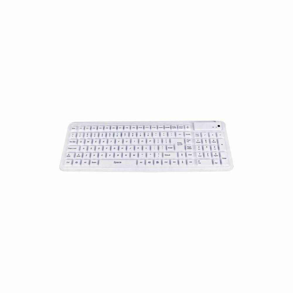  SY2852983 SEAL SHIELD SEAL GLOWTM MEDICAL GRADE SILICONE KEYBOARD- BACKLIT DISHWASHER SAFE and ANTIMIC