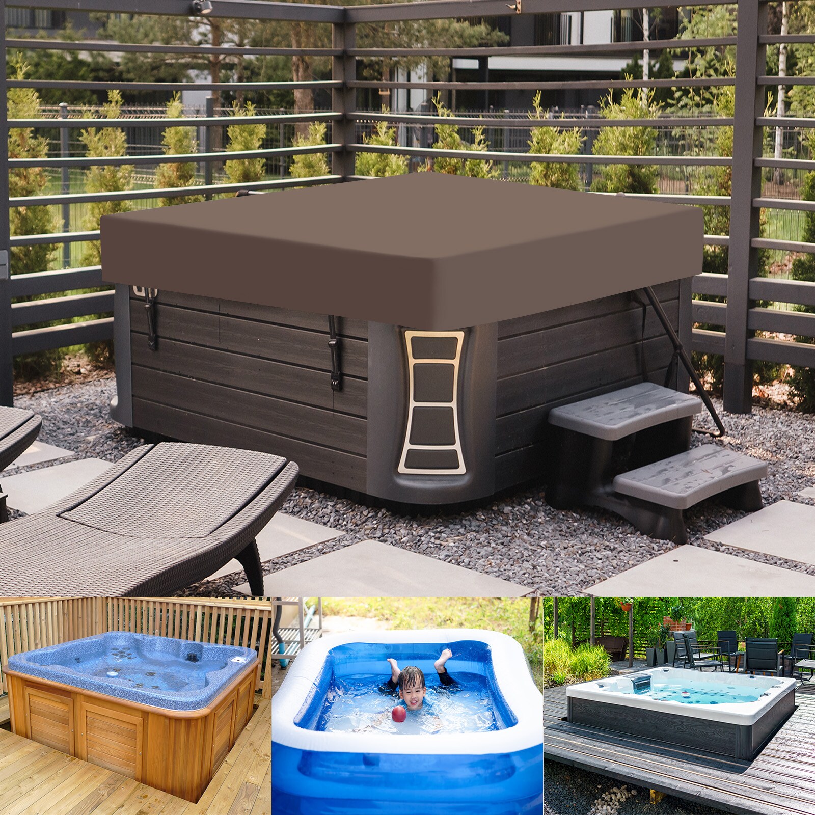 PATIKIL S25093002UX0337 Pool-Covers - View #7