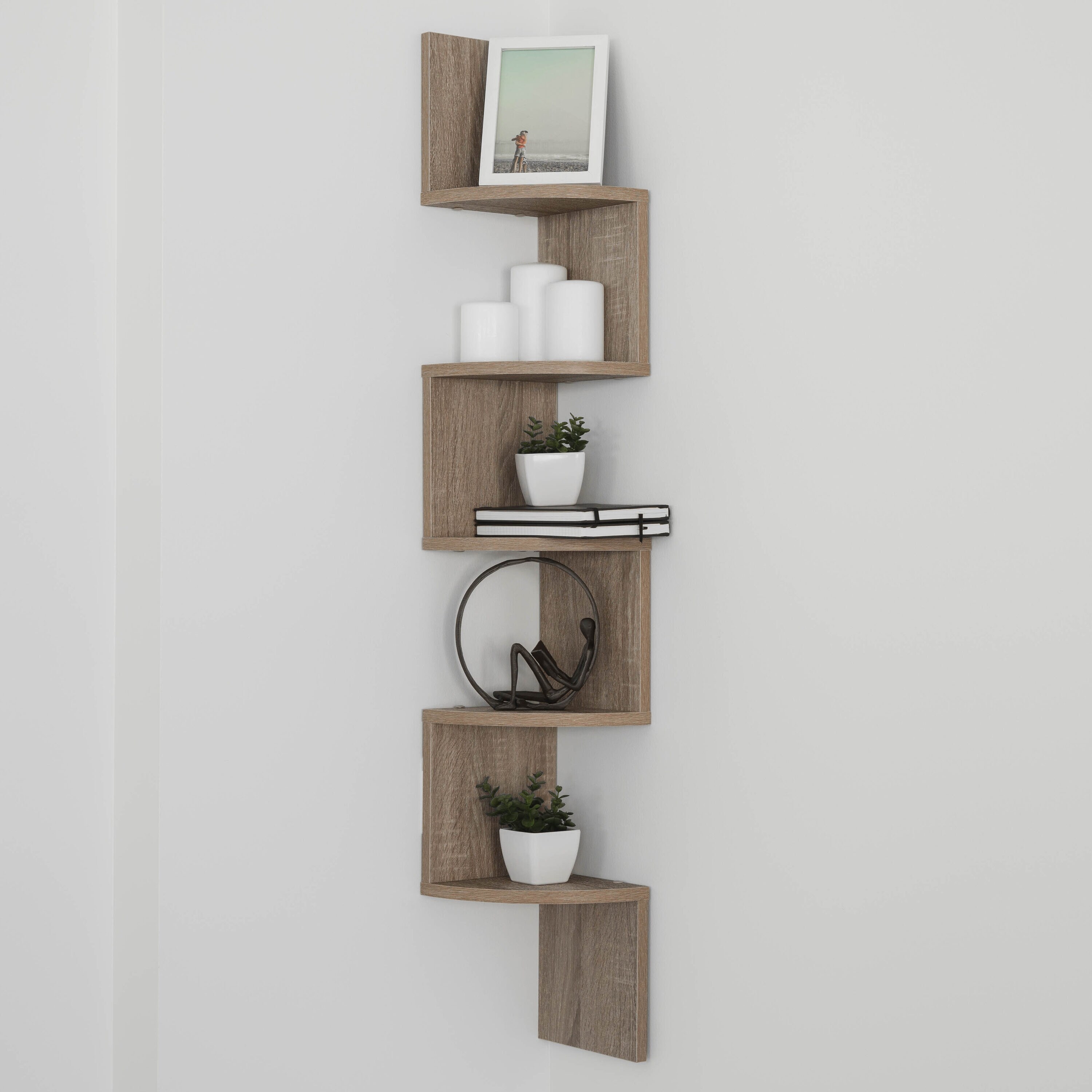 Danya B. XF11035OK Wall-Mounted-Shelving - View #3