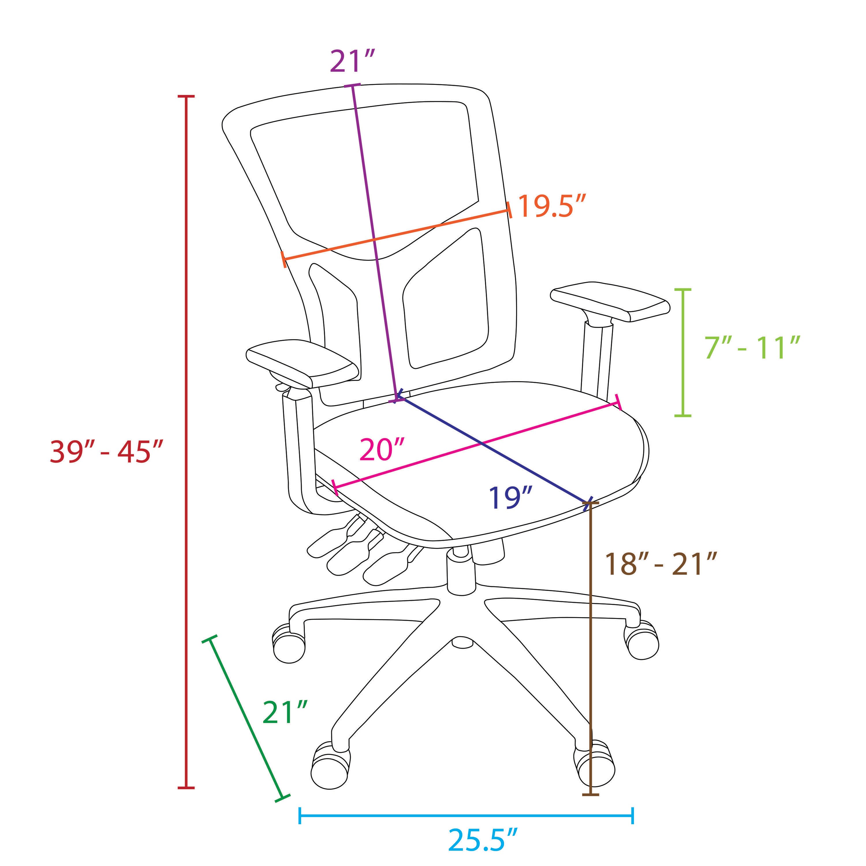 Regency 5110BK Office-Chairs - View #13
