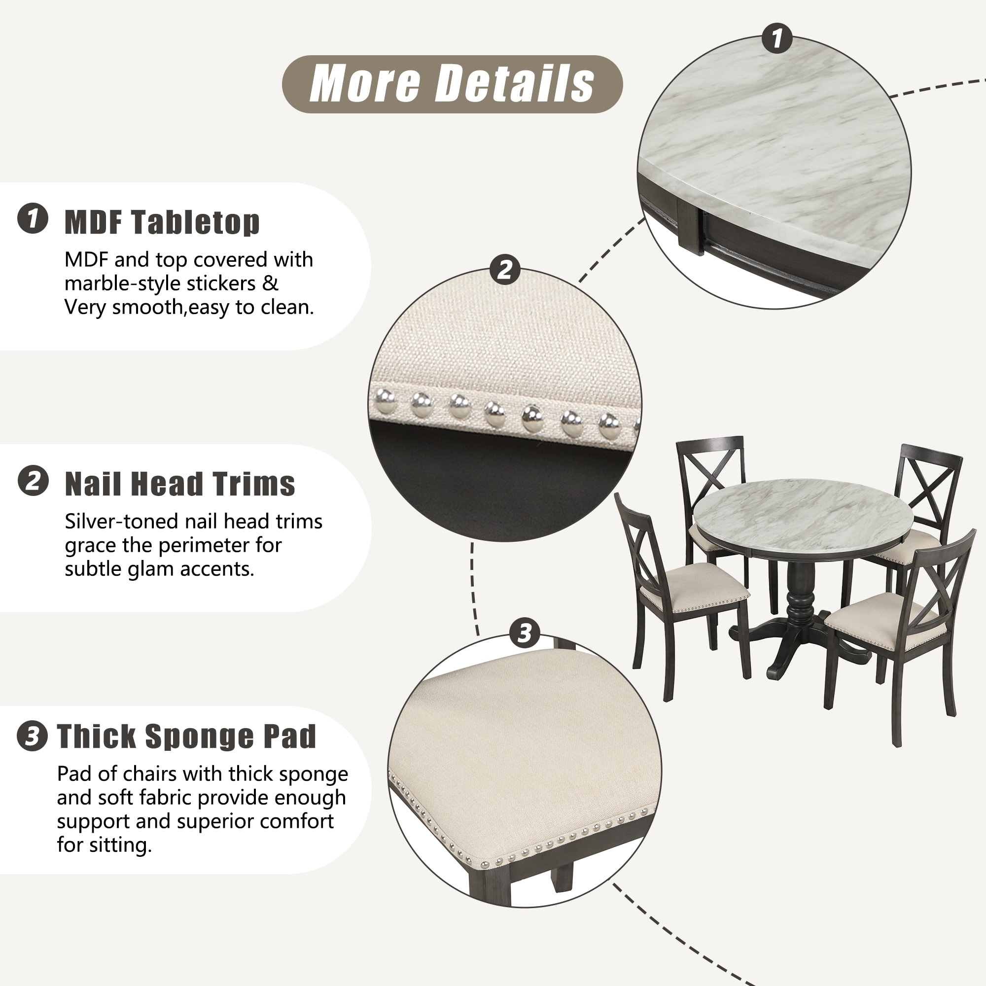 Siavonce XH42AAA Dining-Sets - View #5