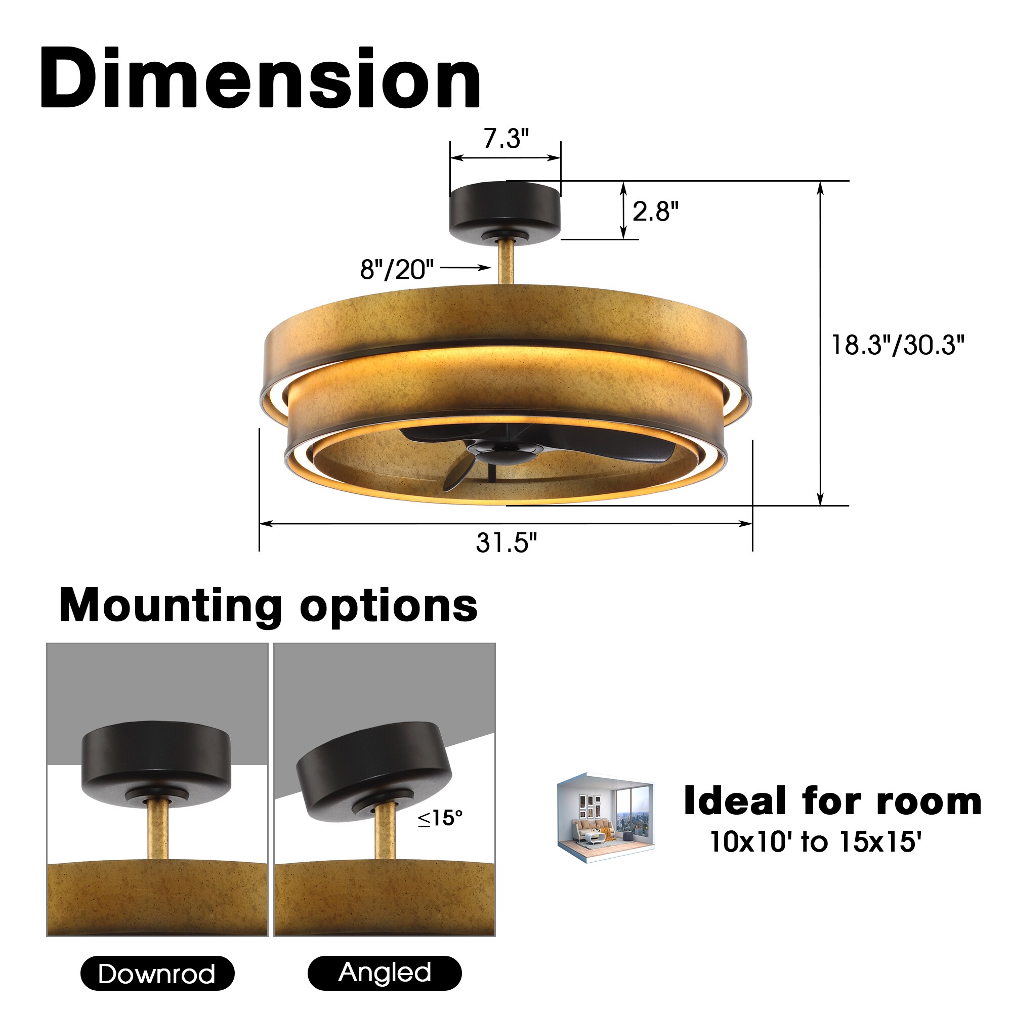 Perimost 53004 Ceiling-Fans - View #3