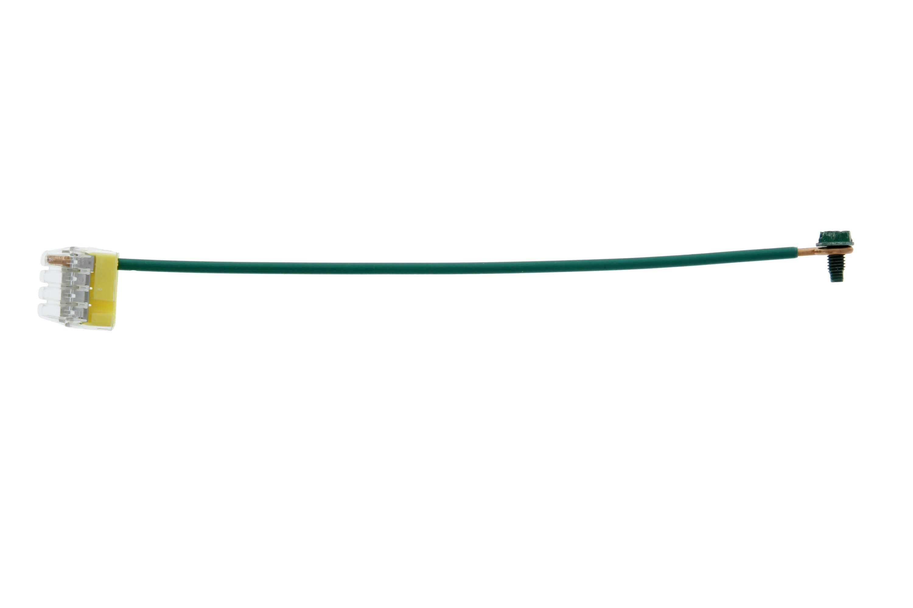 IDEAL 30-3415 Push-In Wire Connectors 4-Ports Green (25-Pack)