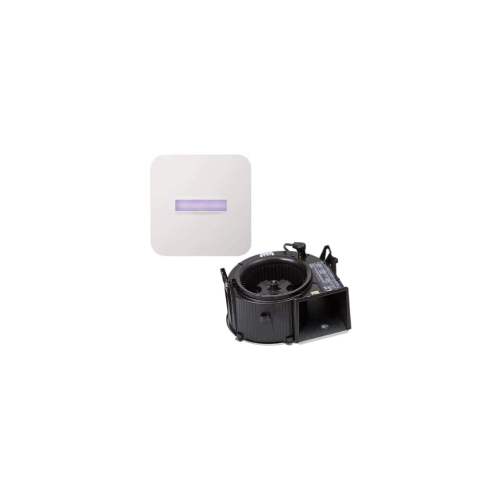 Broan -  AR110LKVVFSINGLE 110 CFM Exhaust Fan Finish Kit and Motor with SurfaceShield LED Light a...