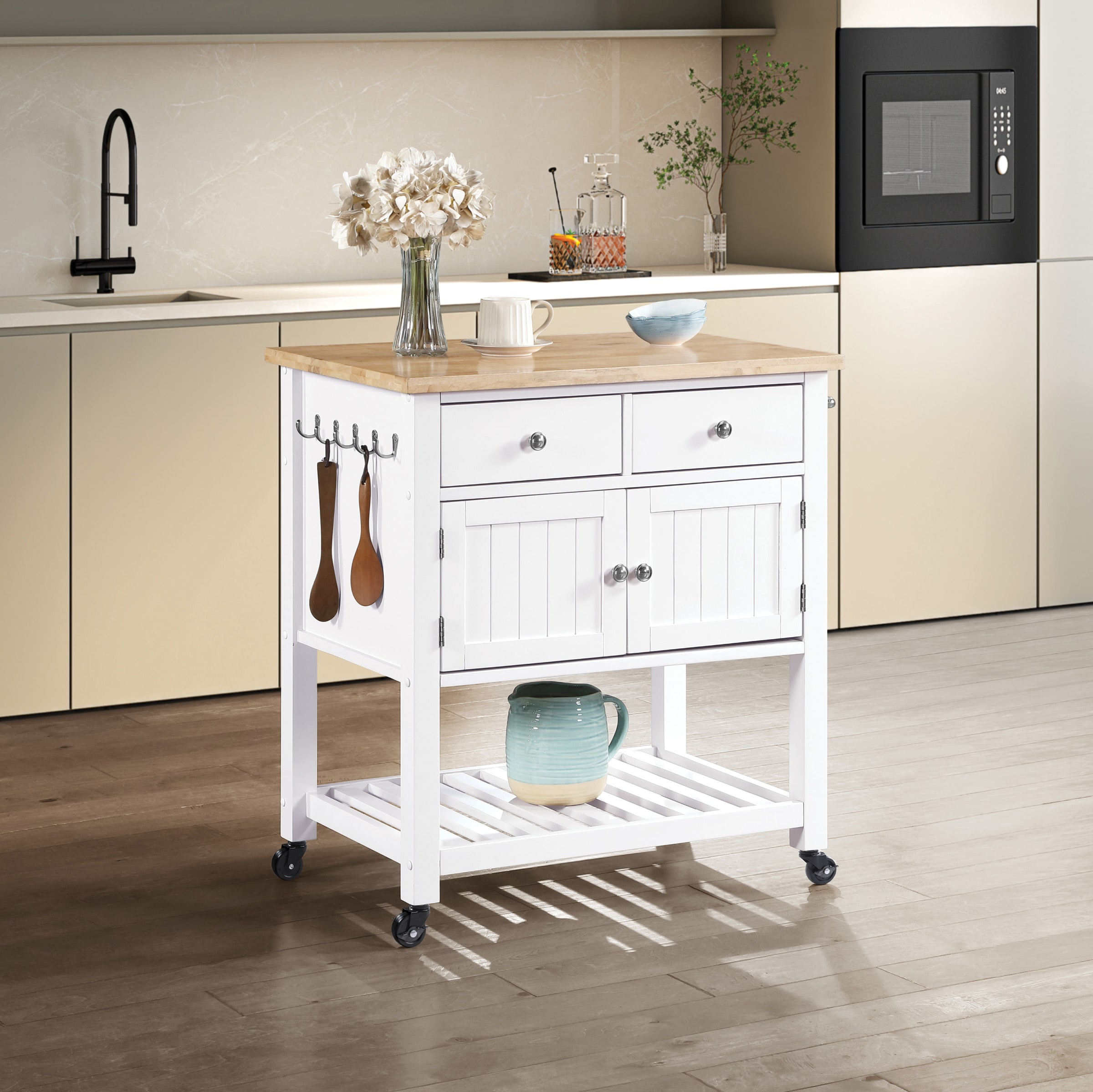 OSP Home Furnishings STLN-WH Kitchen-Furniture - View #3
