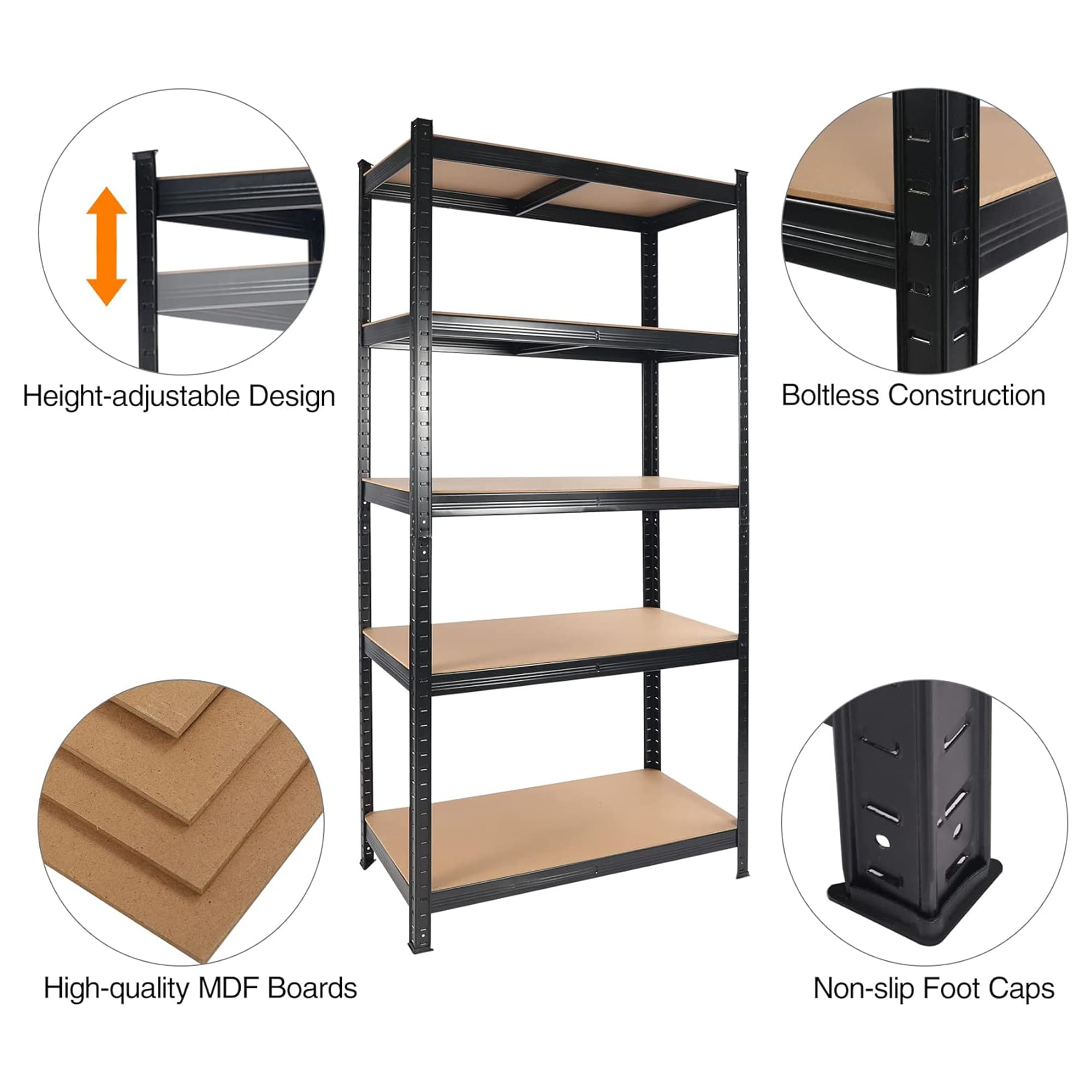 Gaierptone CRX7JC7NA7P Free-Standing-Shelving - View #4