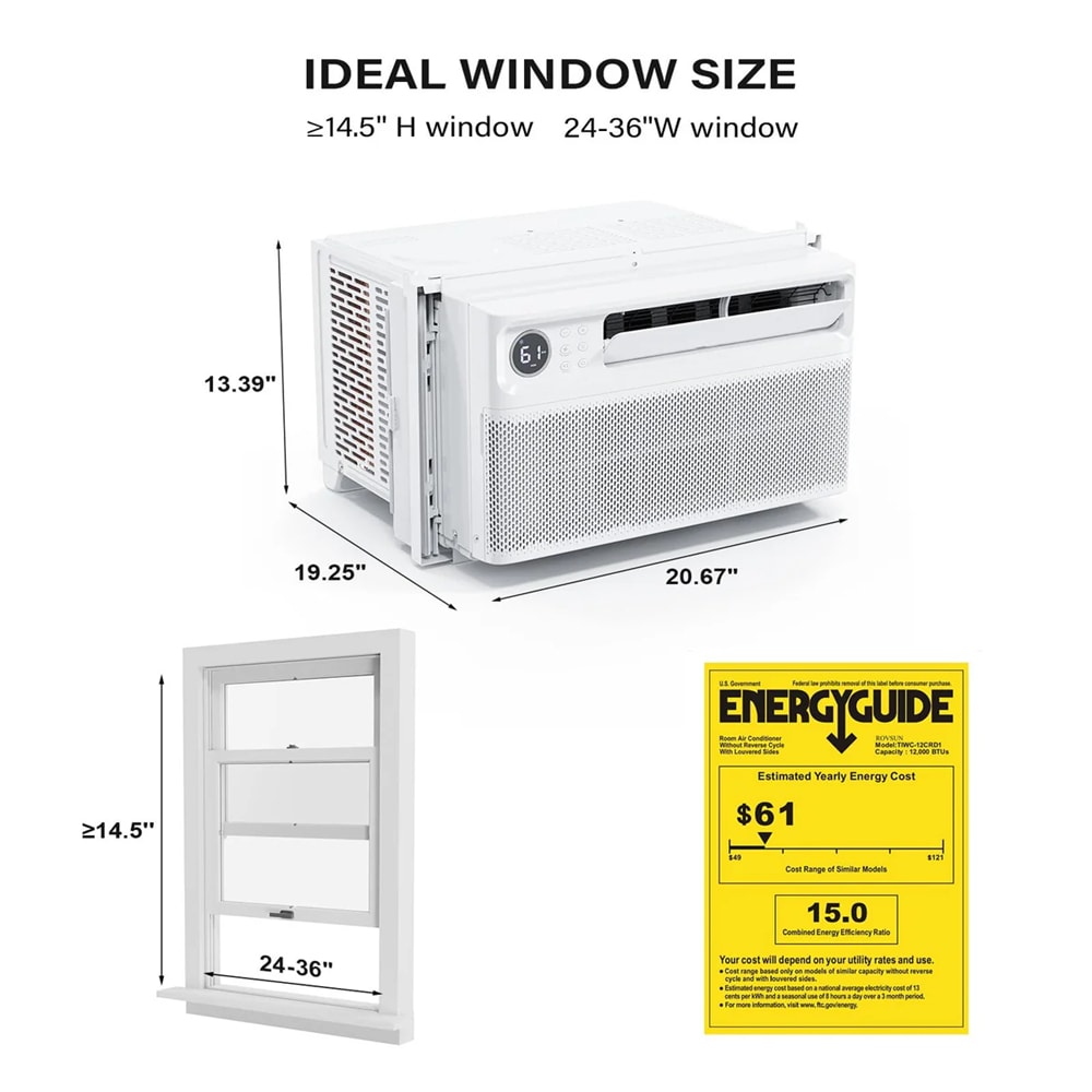 Rovsun LO1G46000630 Window-Air-Conditioners - View #5