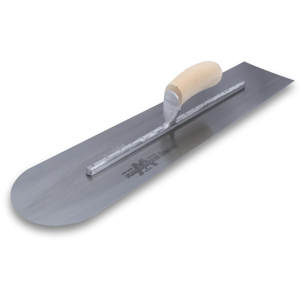 Marshalltown MXS245RE 24-Inches x 5-Inches High carbon steel Finishing Concrete Trowel