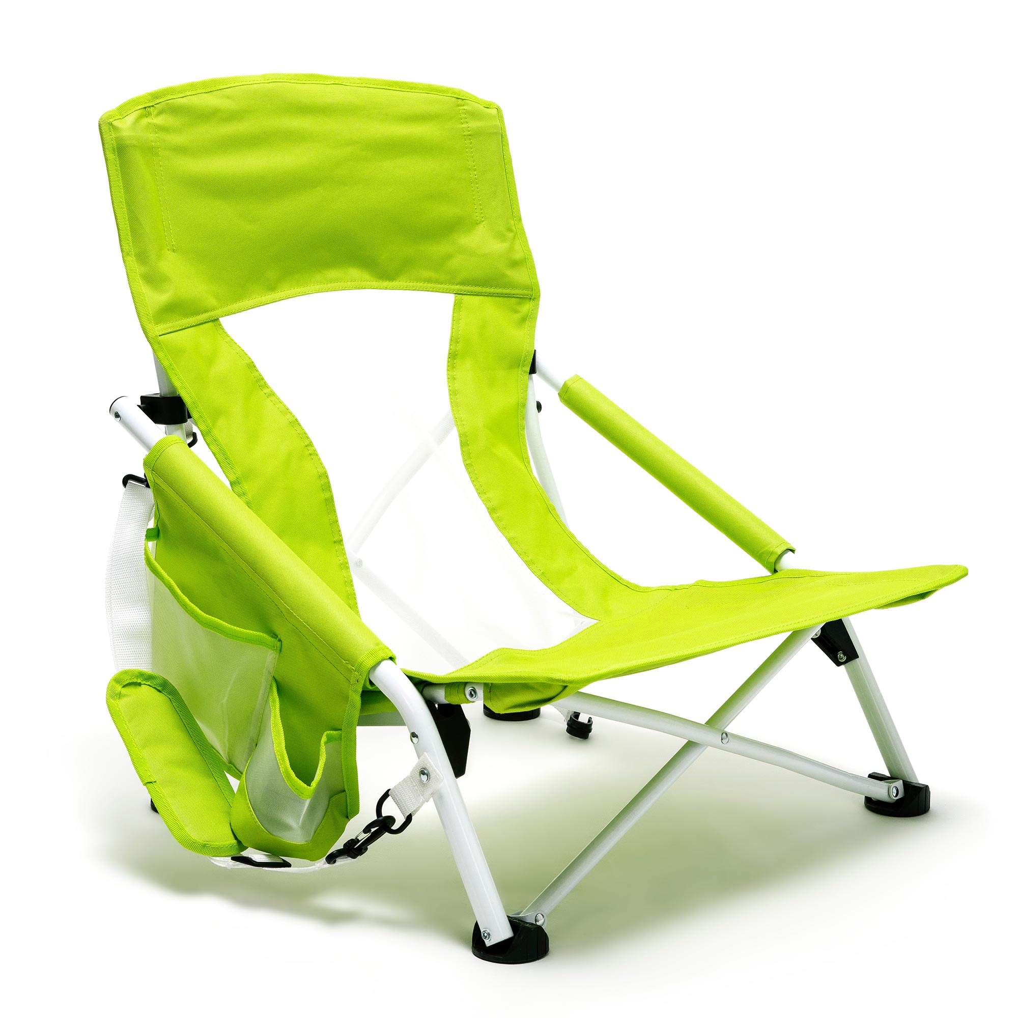 Mondawe MO-CCAC2417GGN2 Polyester Green Folding Camping chair Carrying Strap/Handle Included