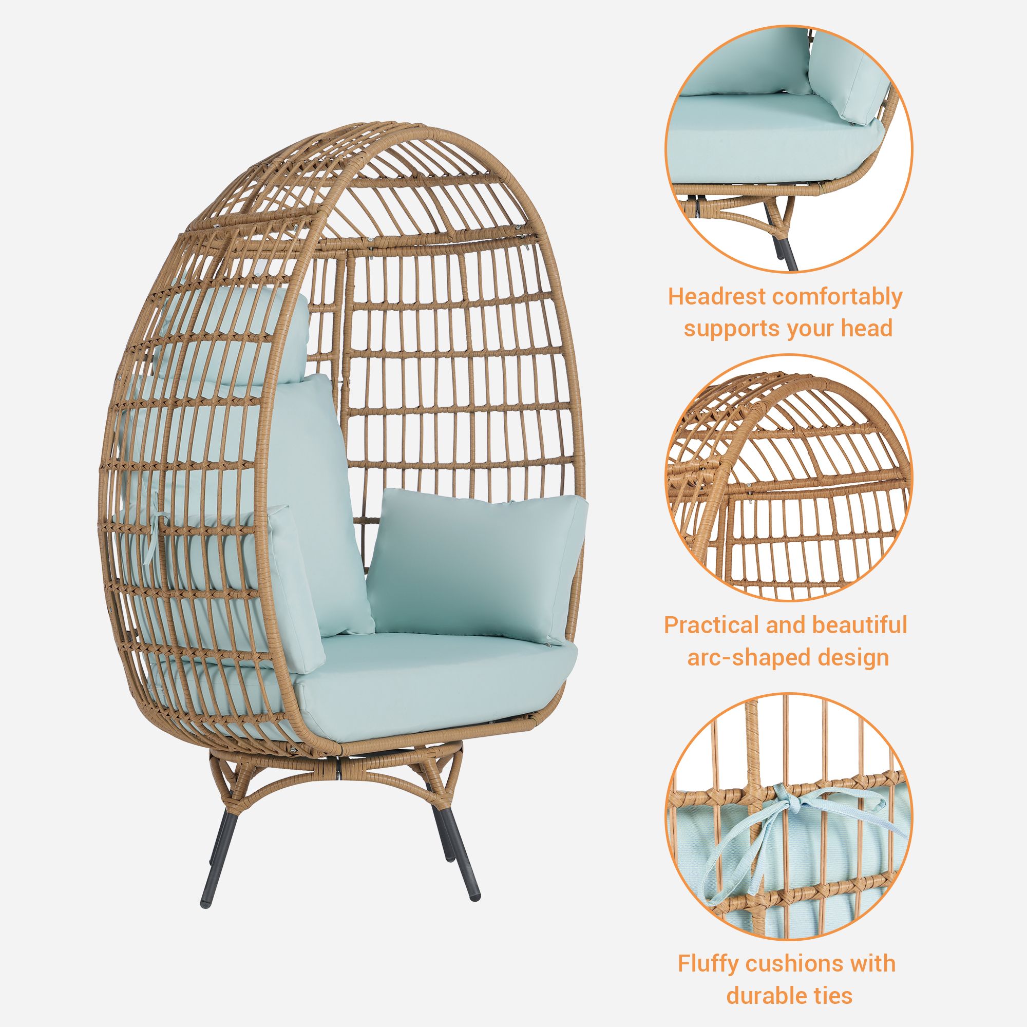 SANSTAR L-RJDC64TF-BB Patio-Chairs - View #4