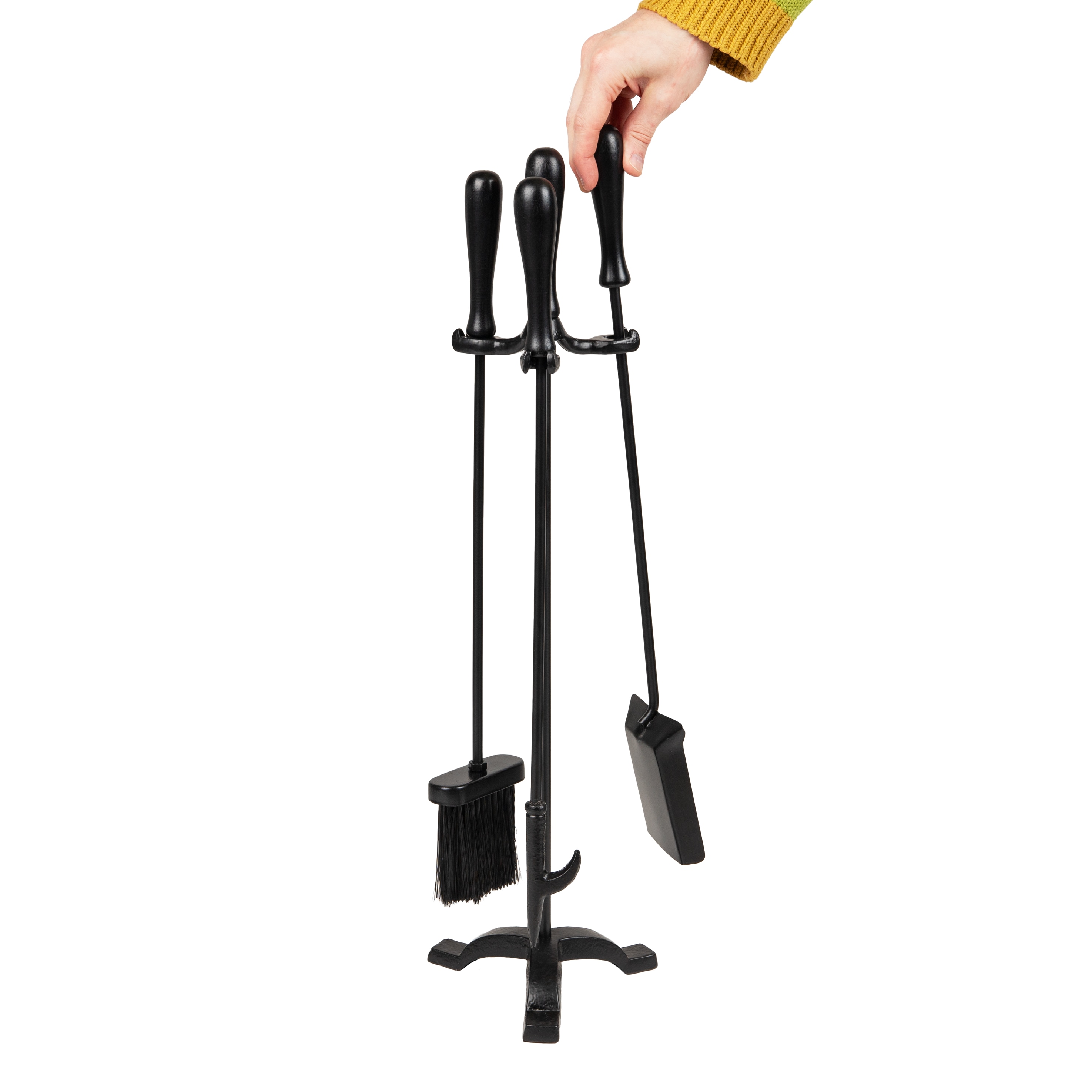 Mind Reader 4PCFIRE-BLK Fireplace-Tools - View #4