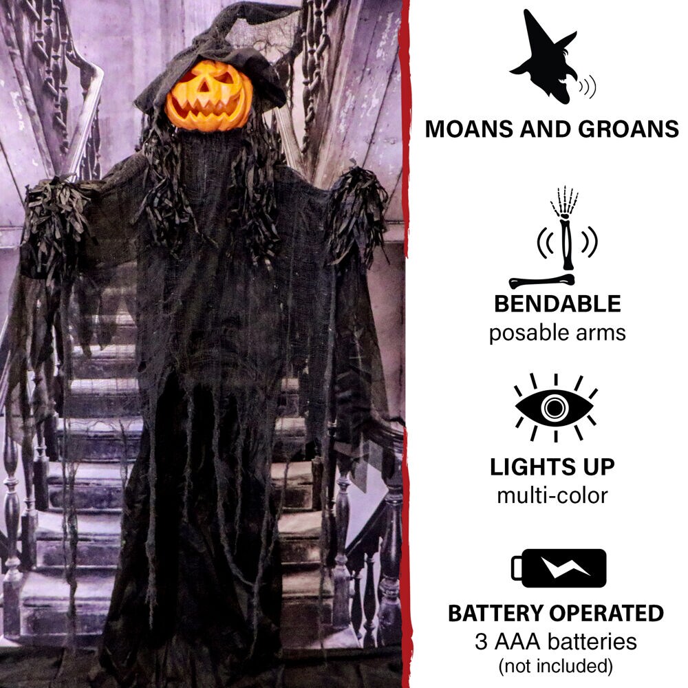 Haunted Hill Farm HHPUMP-7FLS Halloween-Animatronics - View #3