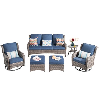 Outdoor Wicker Patio Furniture Set 